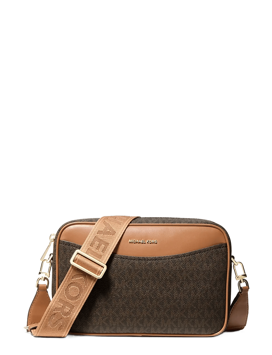 Michael Kors - LG EW PCKT XBODY - crossbody bags - brn/acorn - 1