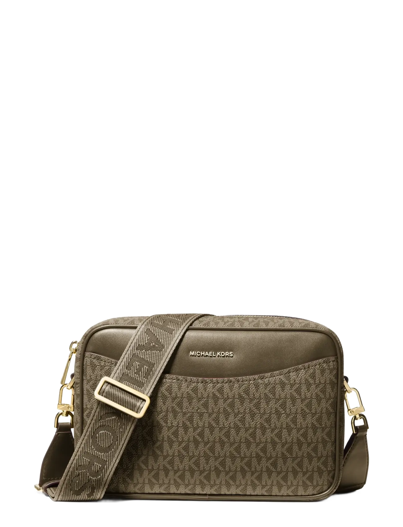Michael Kors LG EW PCKT XBODY - Üleõlakotid - LODEN / khaki/green
