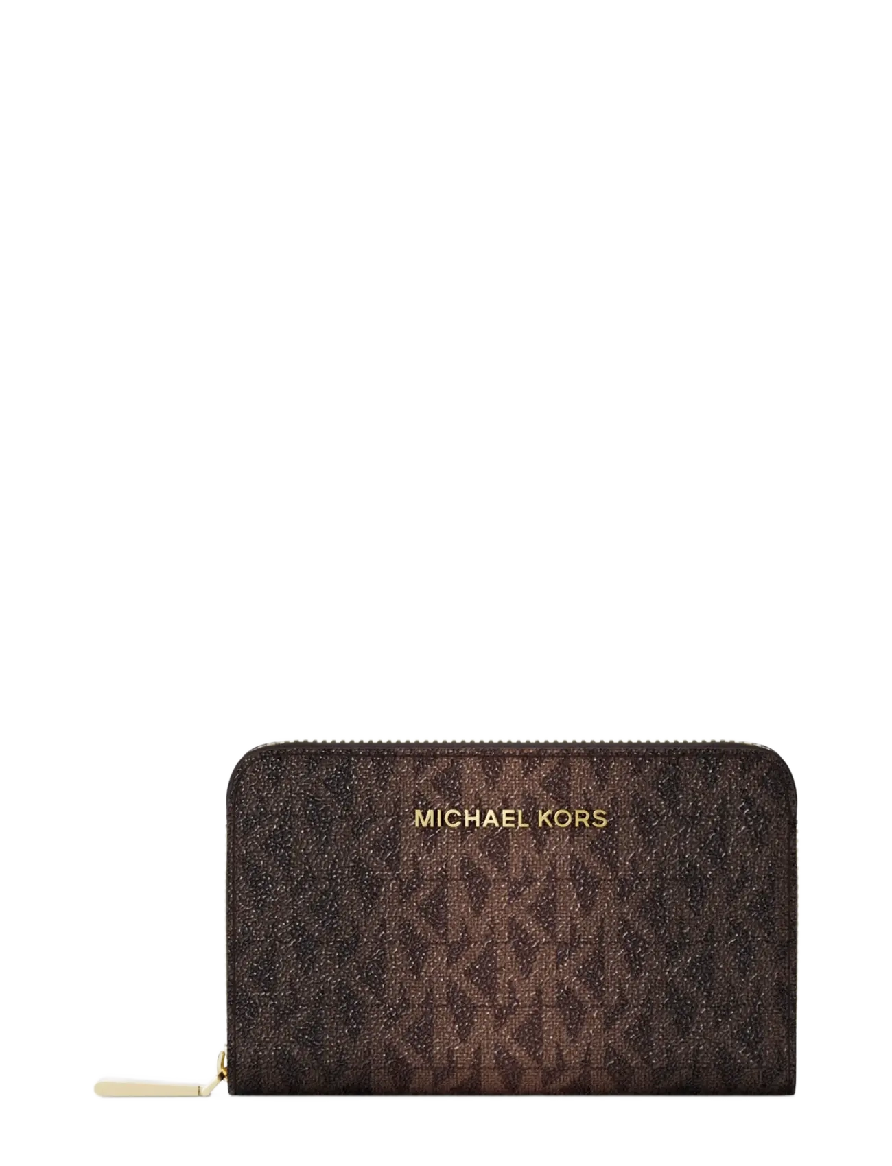 Michael Kors SM ZA CARD CASE - Michael Kors - CHOCOLATE / brown