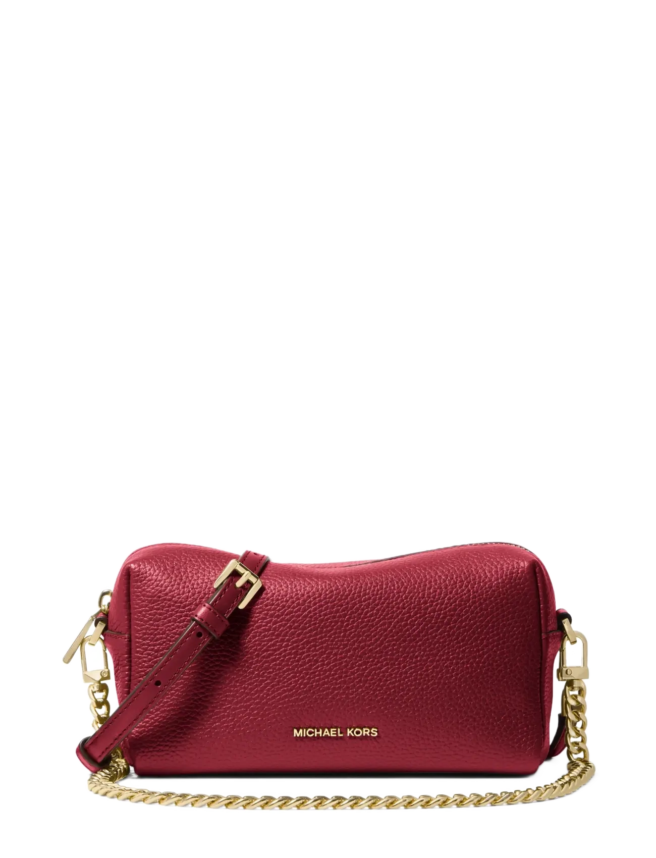 Michael Kors SM SOFT XBODY W CHAIN - Michael Kors - DEEP RED / burgundy