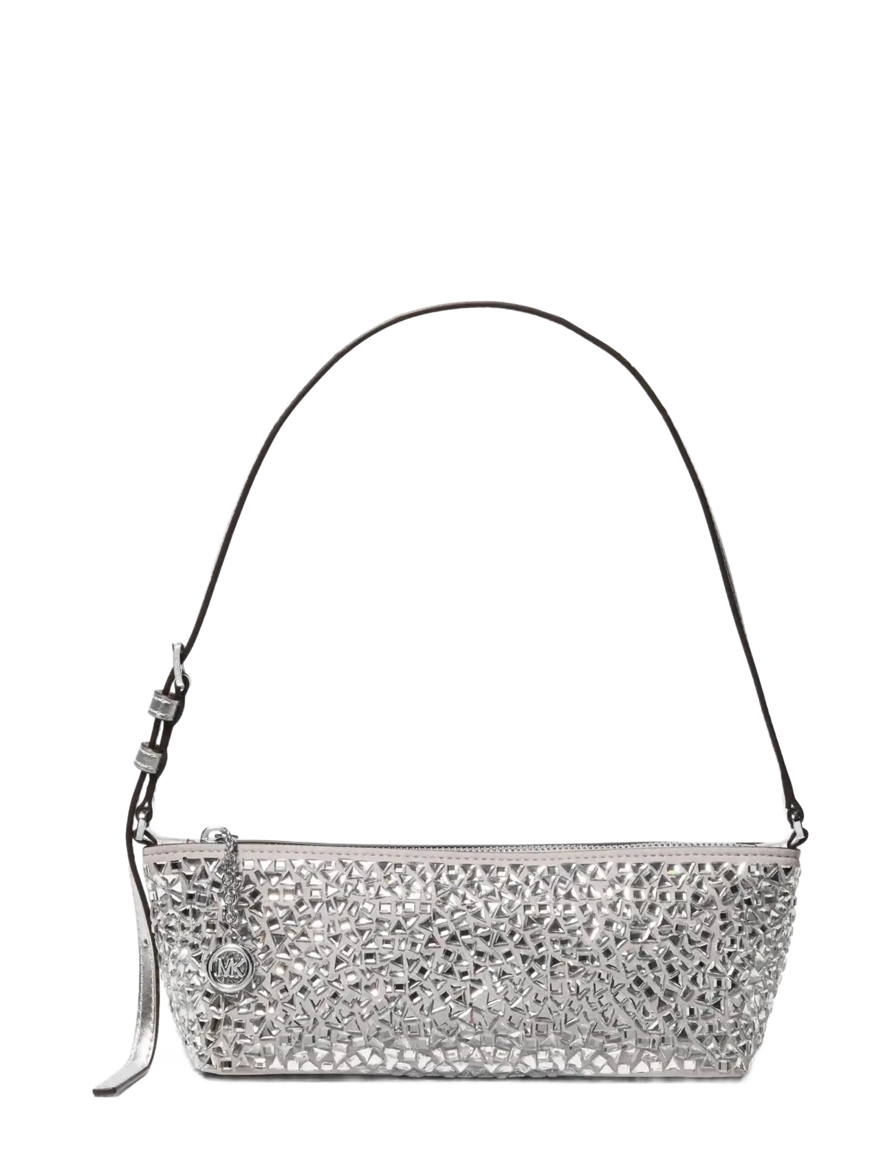 Michael Kors SM EW POUCHETTE - Michael Kors - NICKEL / silver
