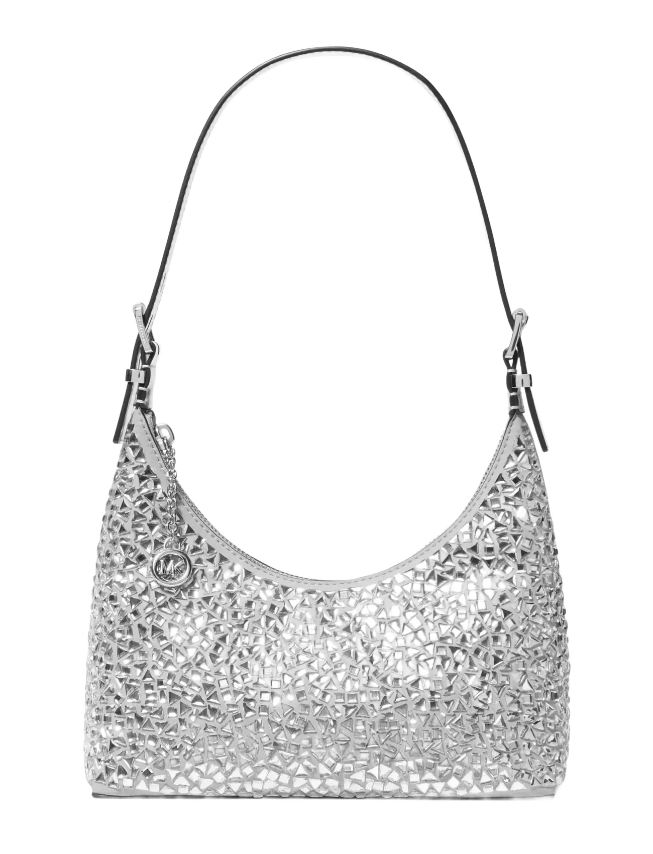 Michael Kors SM TZ POUCHETTE - Michael Kors - NICKEL / silver