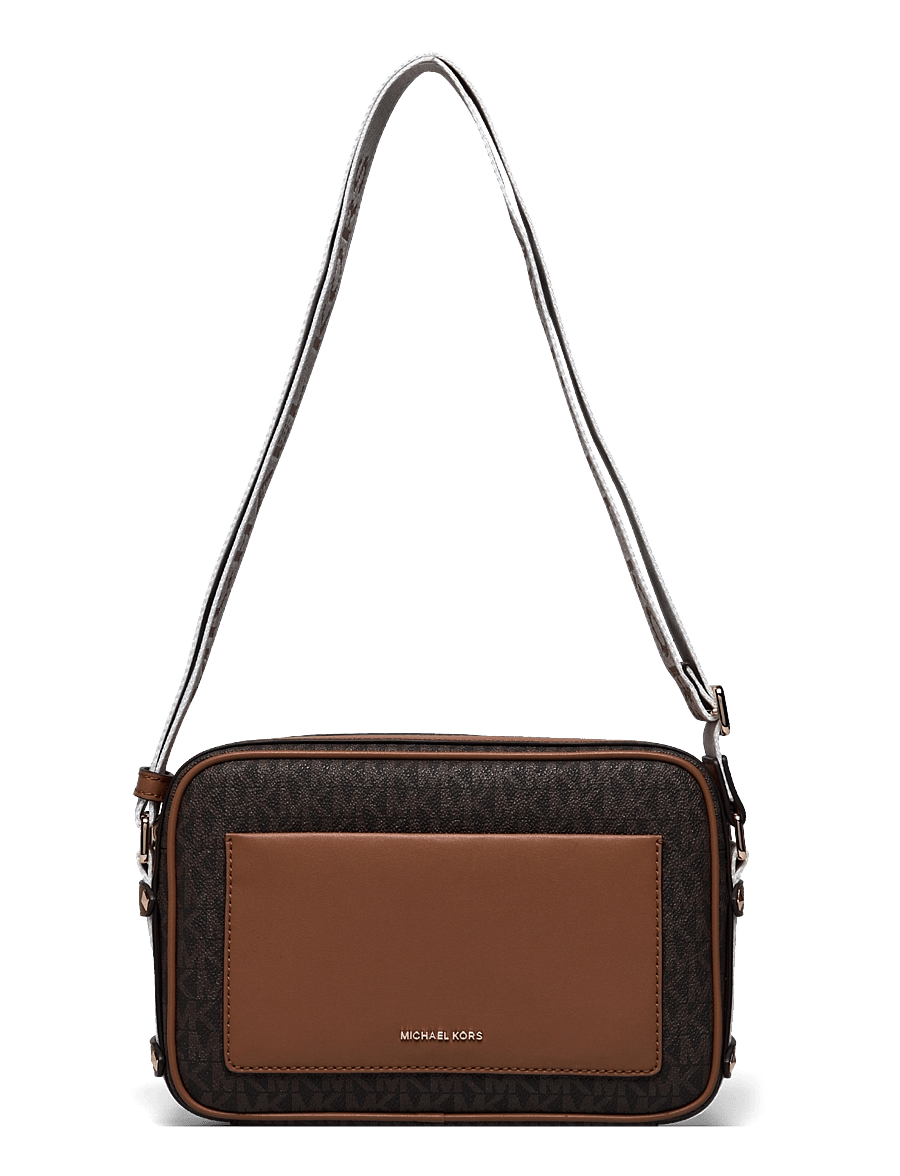 Michael Kors - LG EW PCKT XBODY - umhängetaschen - brn/acorn - 0