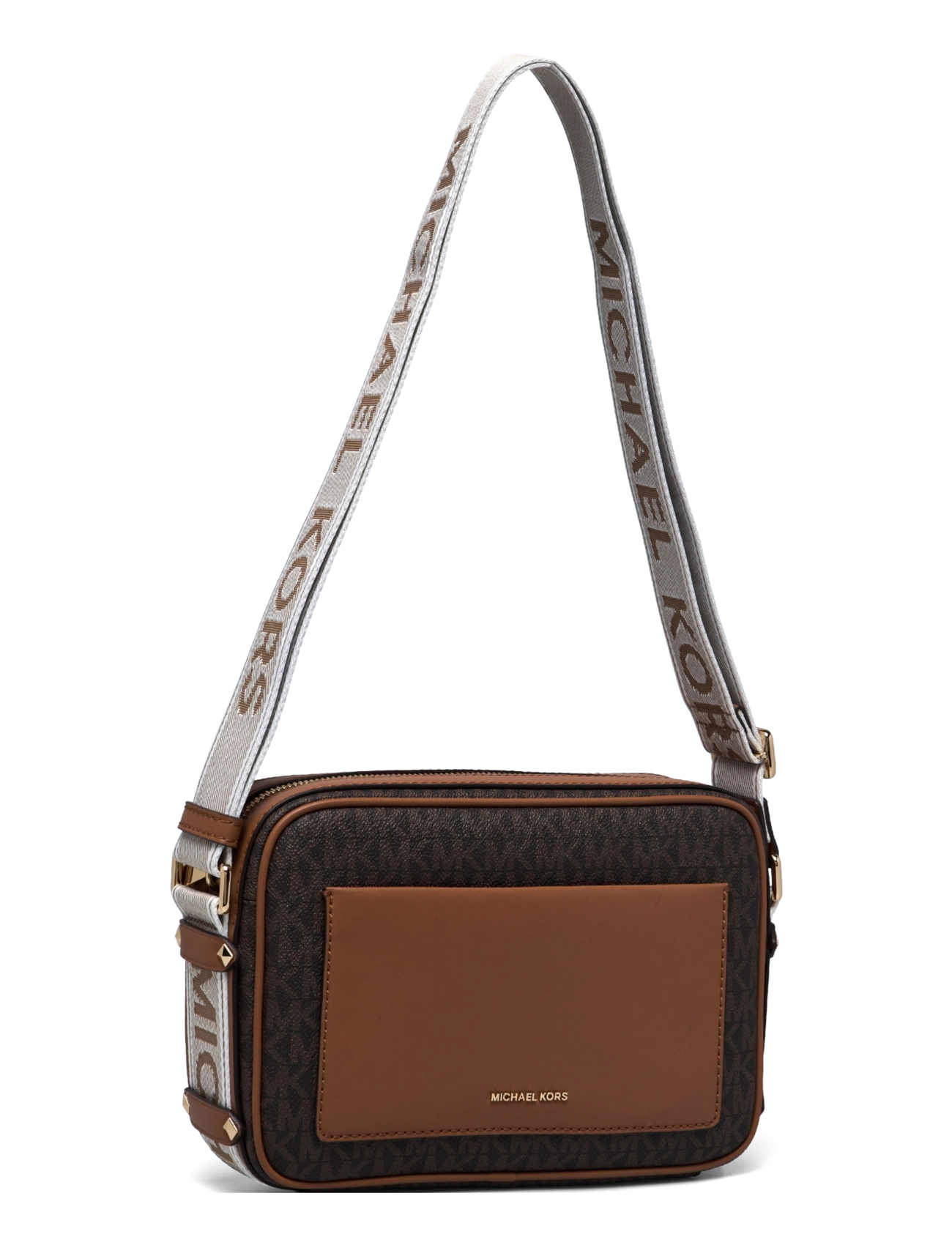 Michael Kors - LG EW PCKT XBODY - crossbody kotid - brn/acorn - 2