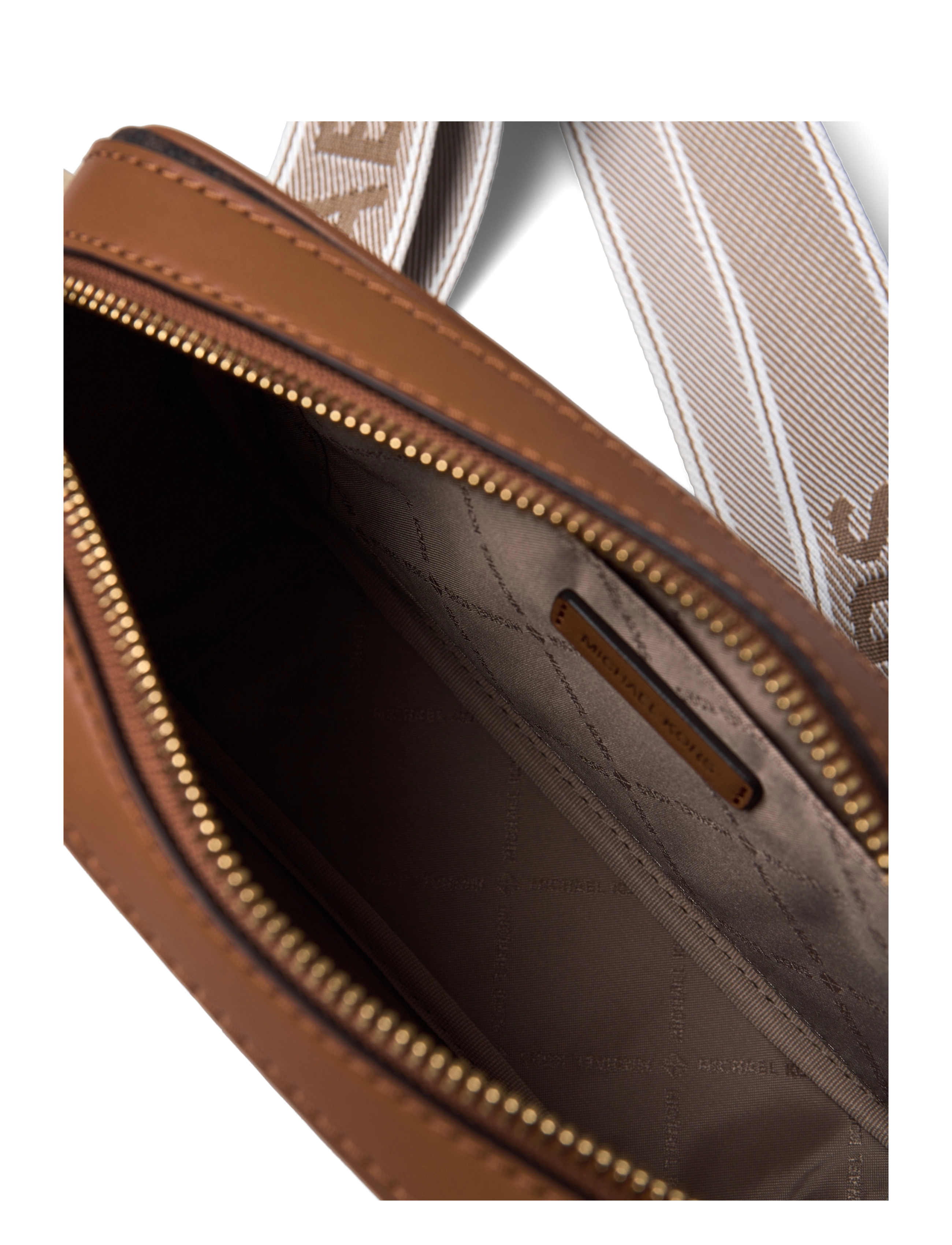 Michael Kors - LG EW PCKT XBODY - crossbody kotid - brn/acorn - 3
