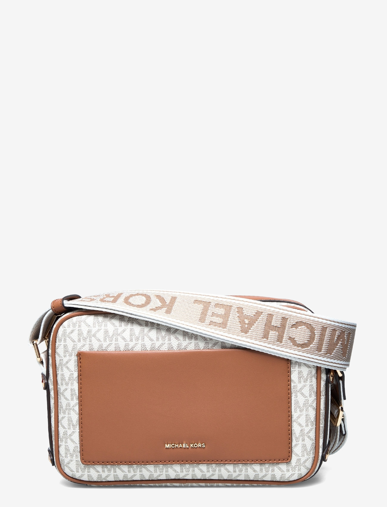 Michael Kors - LG EW PCKT XBODY - crossbody bags - vanilla/acrn - 0