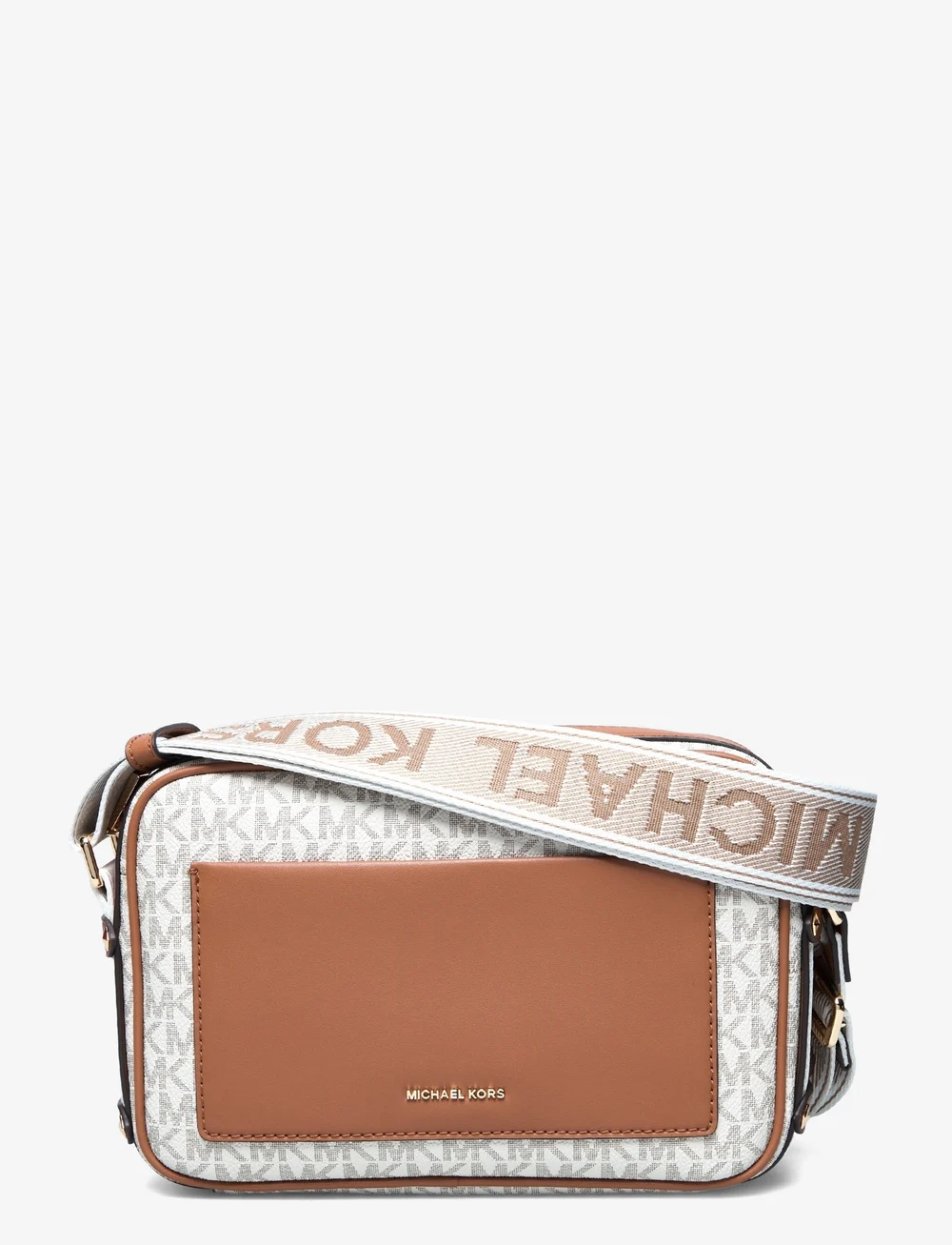 Michael Kors - LG EW PCKT XBODY - umhängetaschen - vanilla/acrn - 0