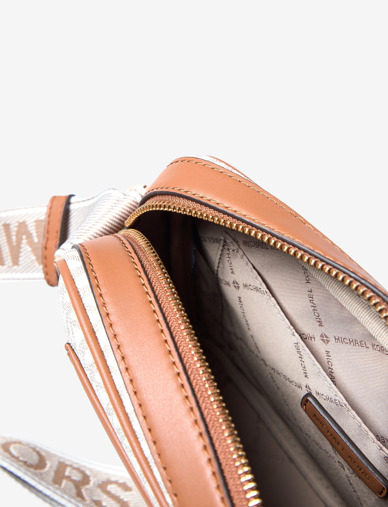 Michael Kors - LG EW PCKT XBODY - crossbody bags - vanilla/acrn - 4