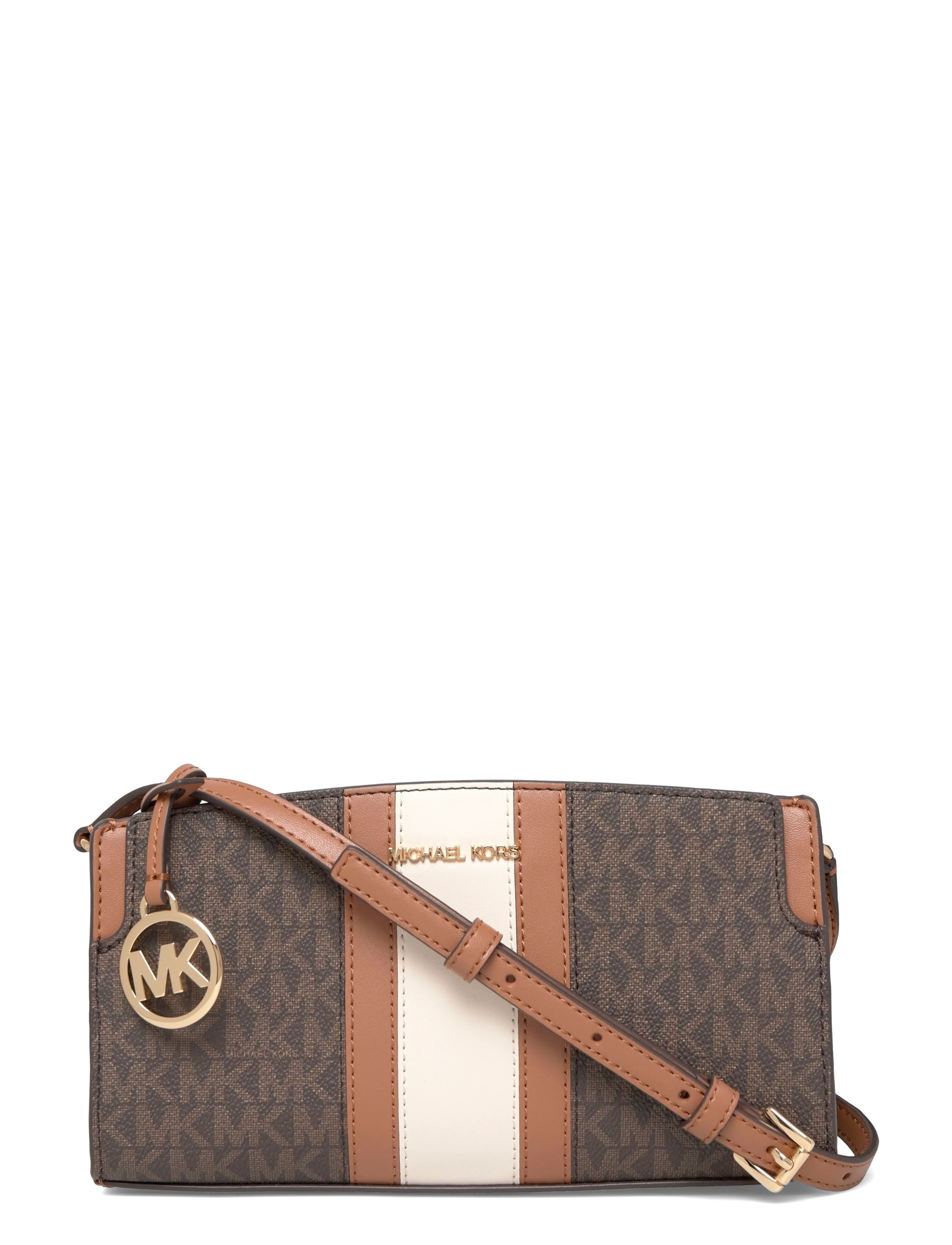 Michael Kors SM EW XBODY - Crossbody Bags - BRN/ACORN / brown