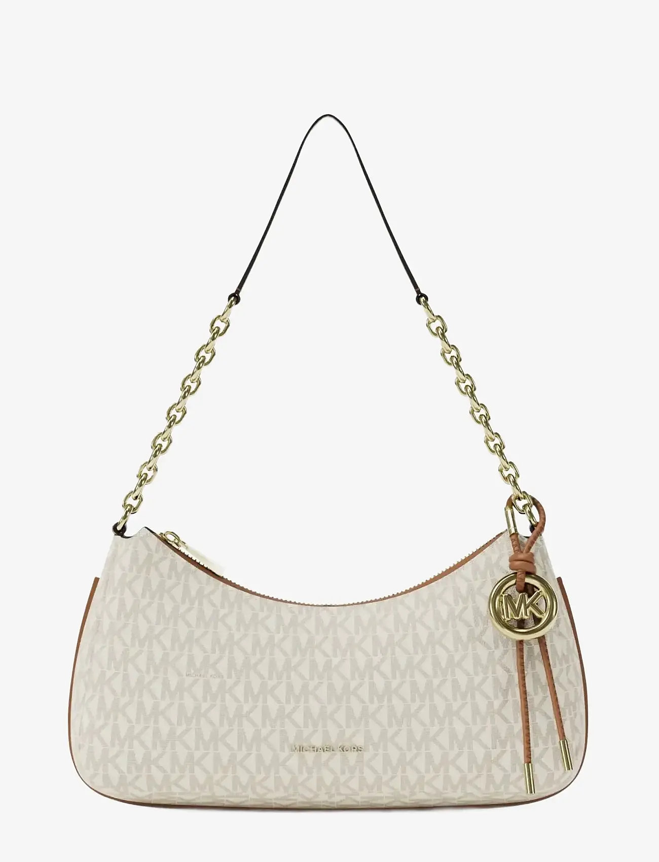 Michael Kors - MD CHAIN POUCHETTE - speciella tillfällen - vanilla/acrn - 1