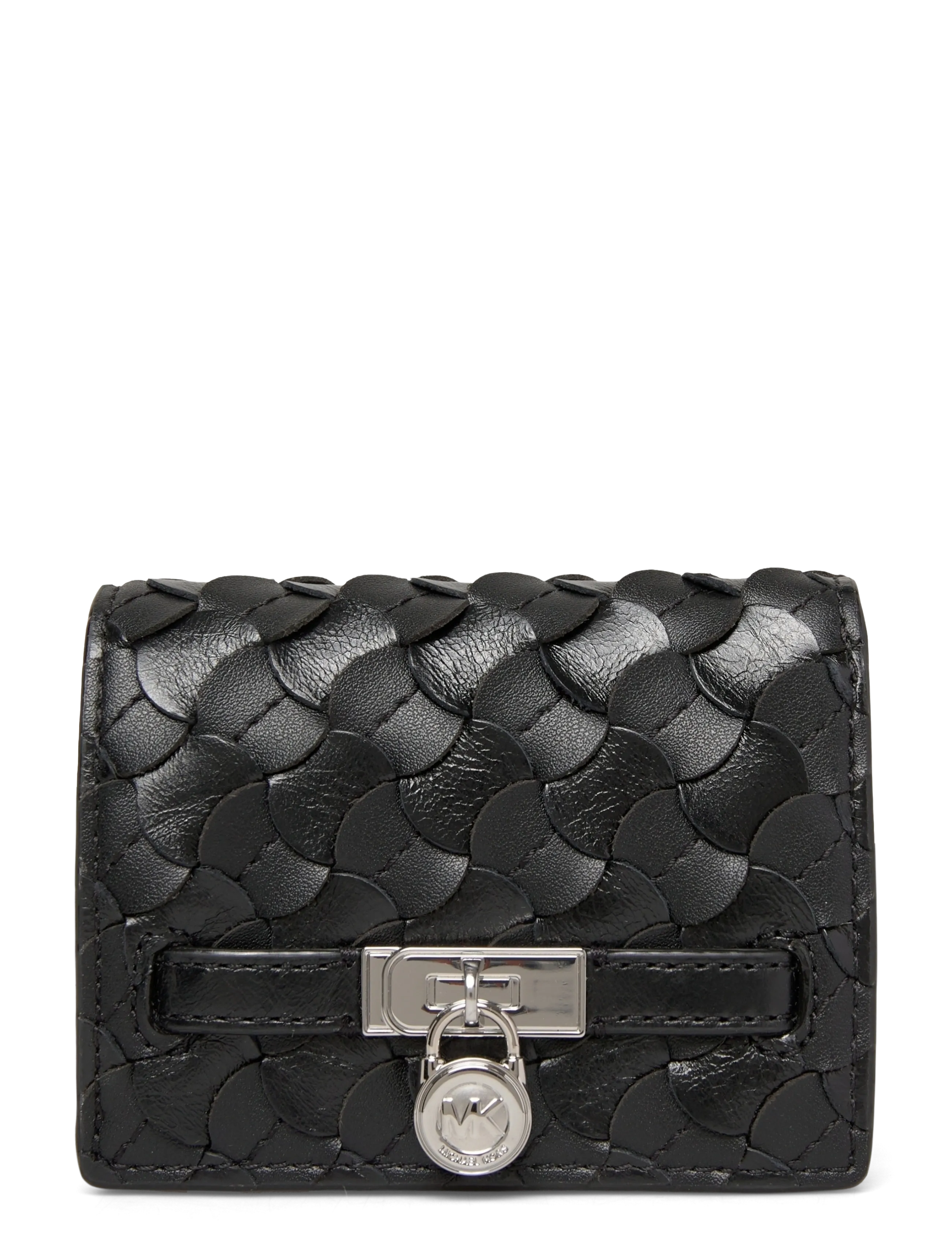 Michael Kors SM COMPACT WALLET - Kampagne - BLACK / black