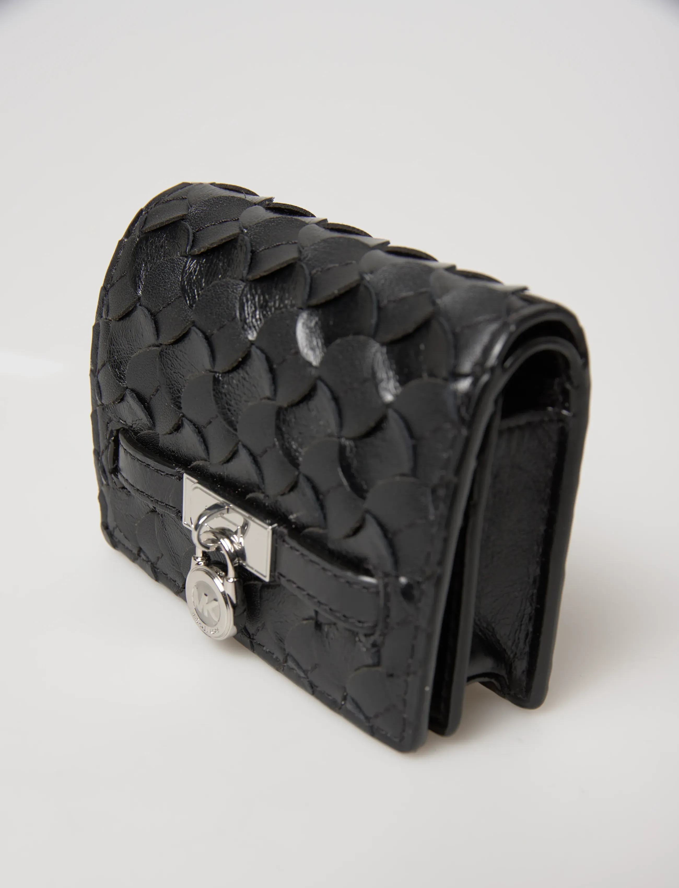 Michael Kors - SM COMPACT WALLET - portemonnaies - black - 4