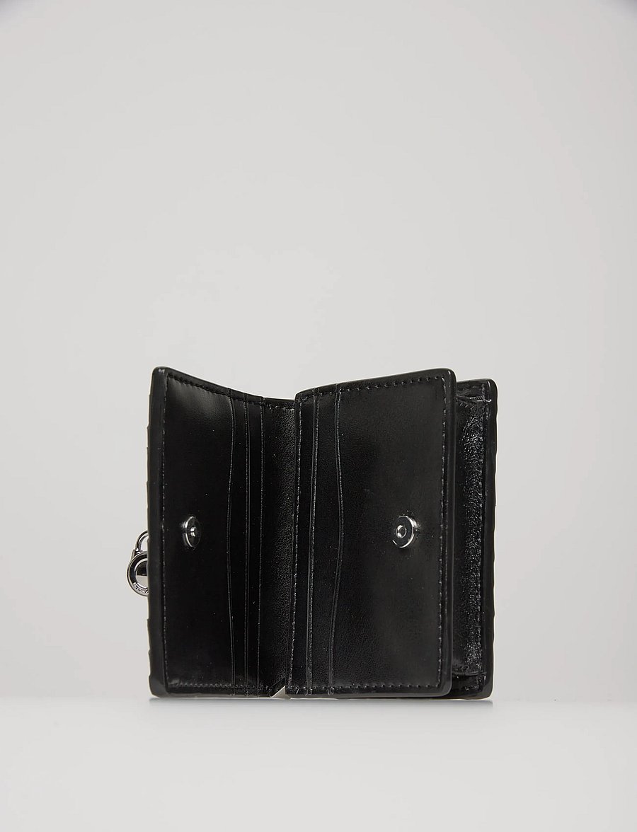 Michael Kors - SM COMPACT WALLET - portemonnaies - black - 5