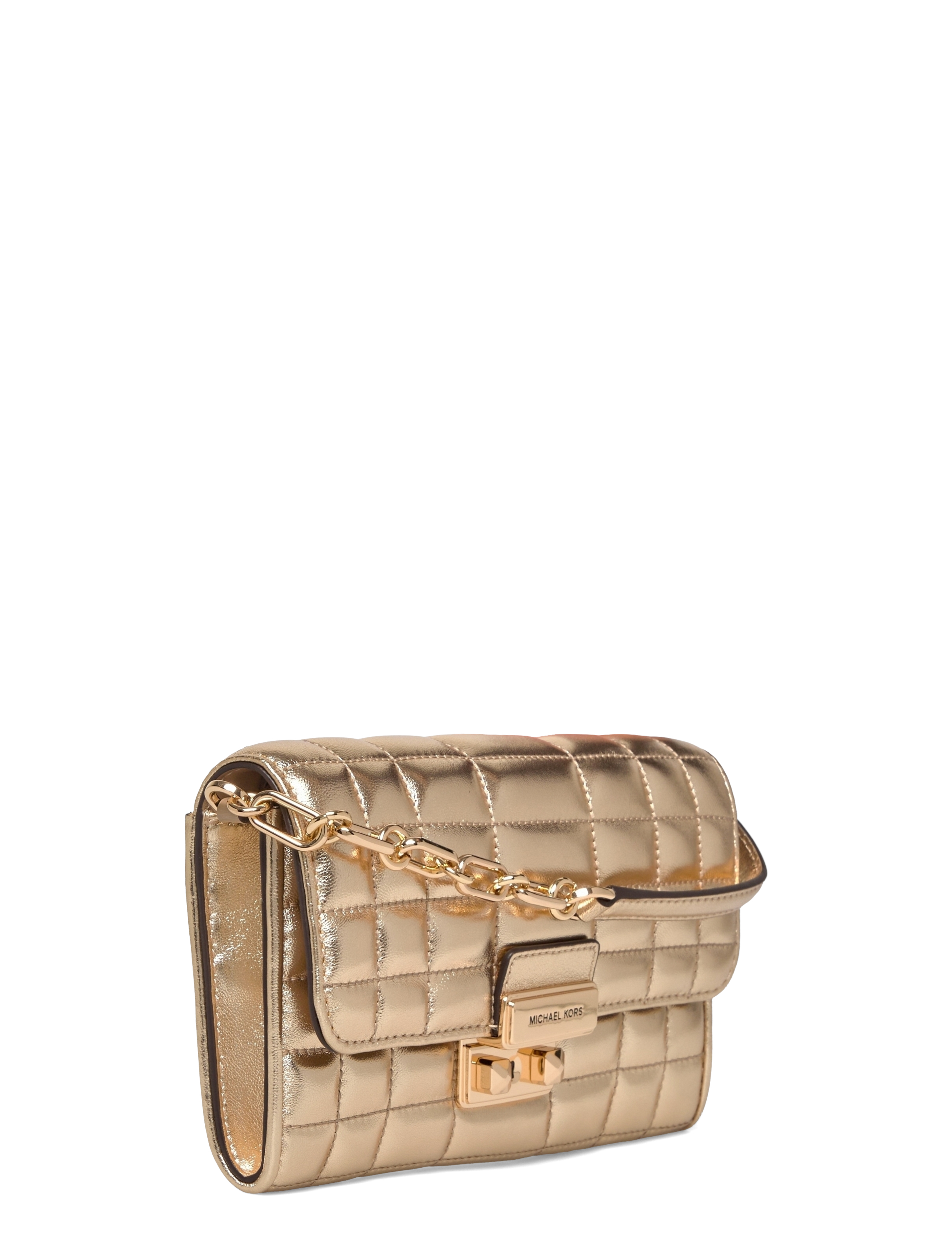 Michael Kors - LG WLLT ON CHN XBODY - pale gold - 2