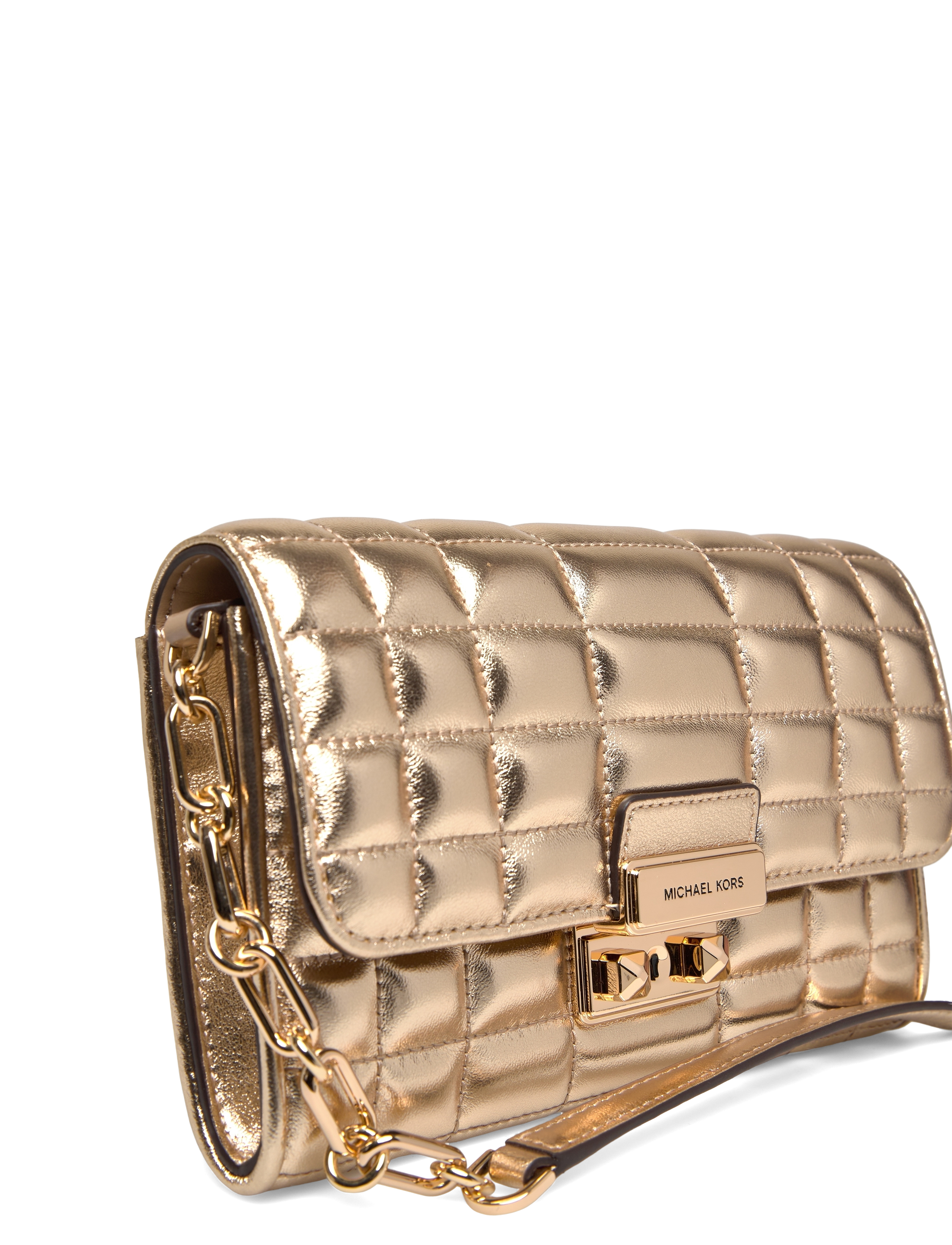 Michael Kors - LG WLLT ON CHN XBODY - pale gold - 3