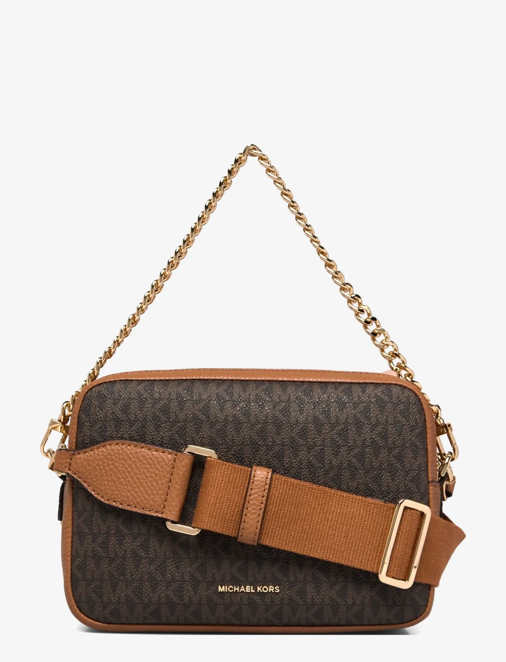 Michael Kors - MD DBLZP CHN CAMERA XBODY - speciella tillfällen - brn/acorn - 0