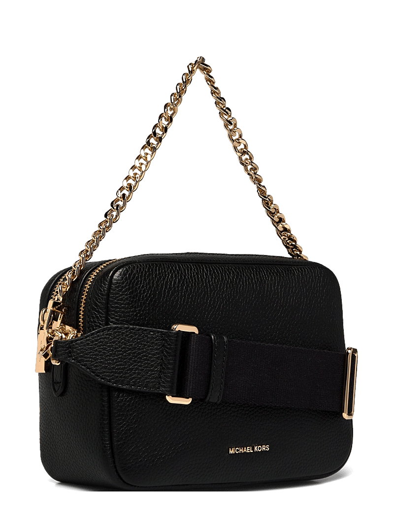 Michael Kors - MD DBLZP CHN CAMERA XBODY - crossbody bags - black - 2