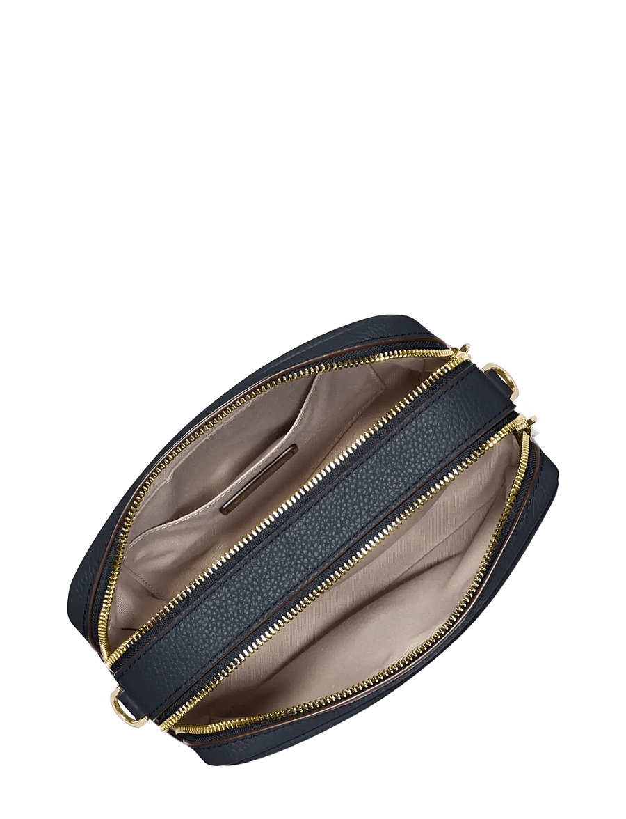 Michael Kors - MD DBLZP CHN CAMERA XBODY - crossbody bags - midnight - 2
