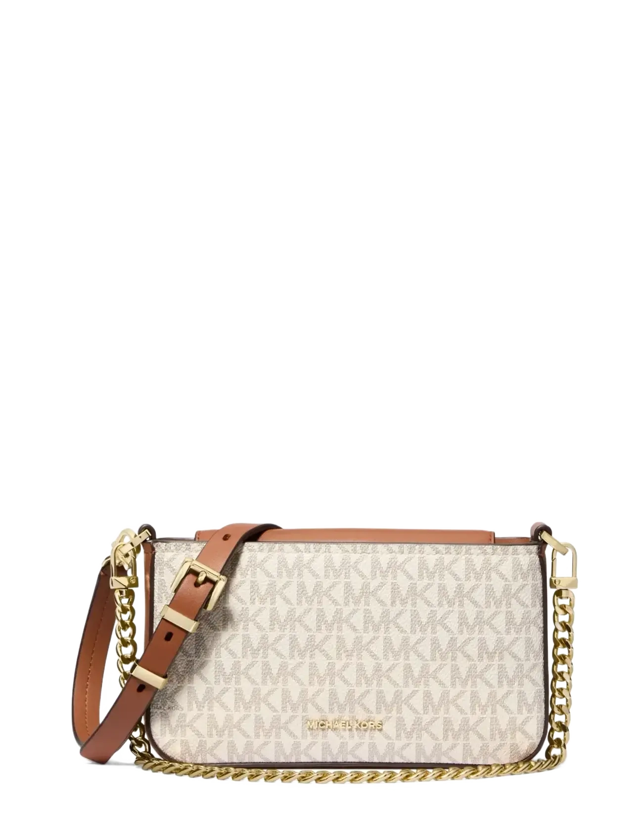 Michael Kors SM CONV XBODY POUCHETTE - Väskor - VANILLA/ACRN / cream