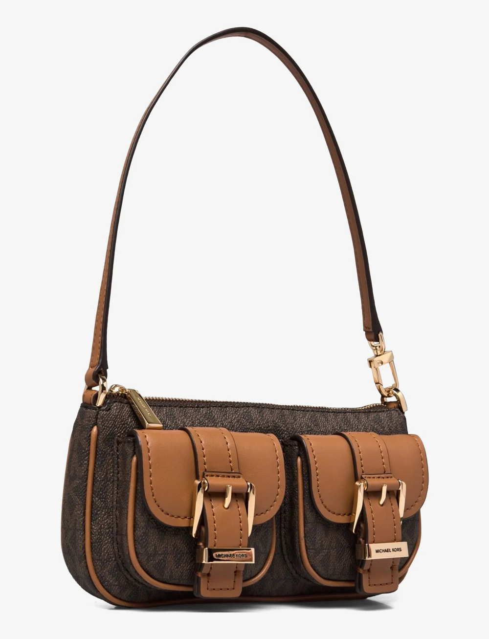 Michael Kors - SM CONV POUCHETTE - besondere anlässe - brn/acorn - 2