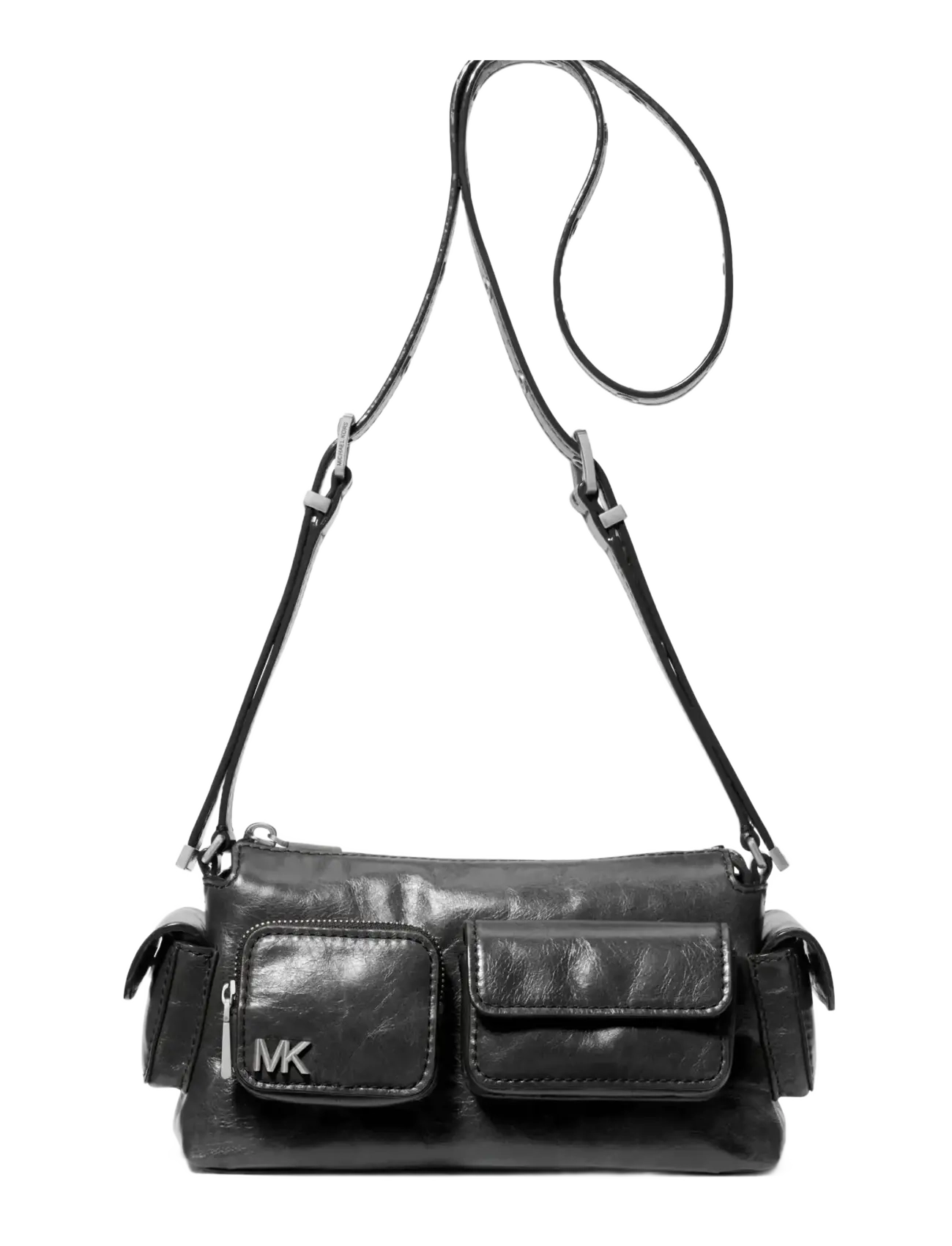 Michael Kors SM CONV PCKT XBODY - Jõulukingid - BLACK / black