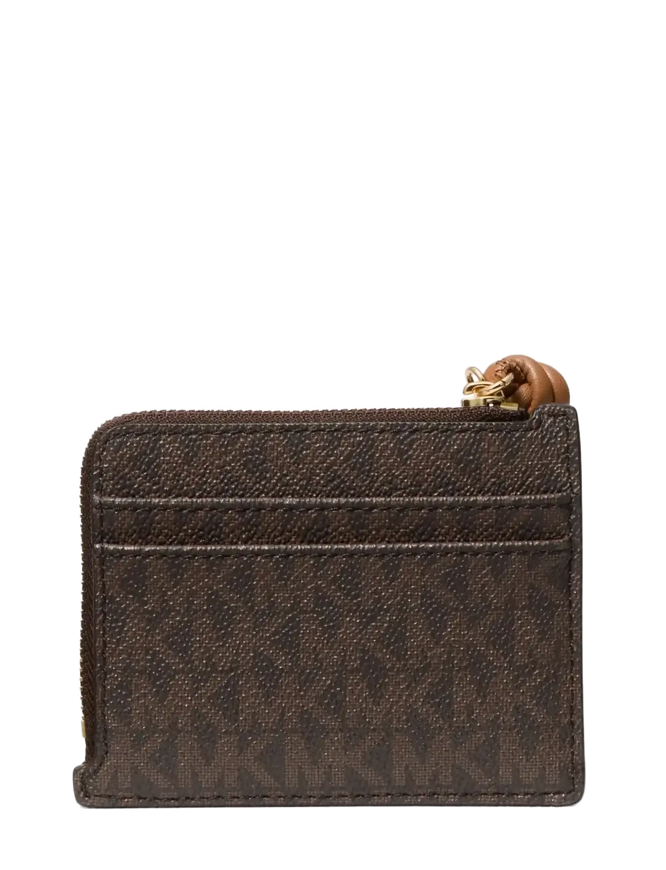 Michael Kors - SM CARD CASE WRISTLET - kartenetuis - brn/acorn - 1