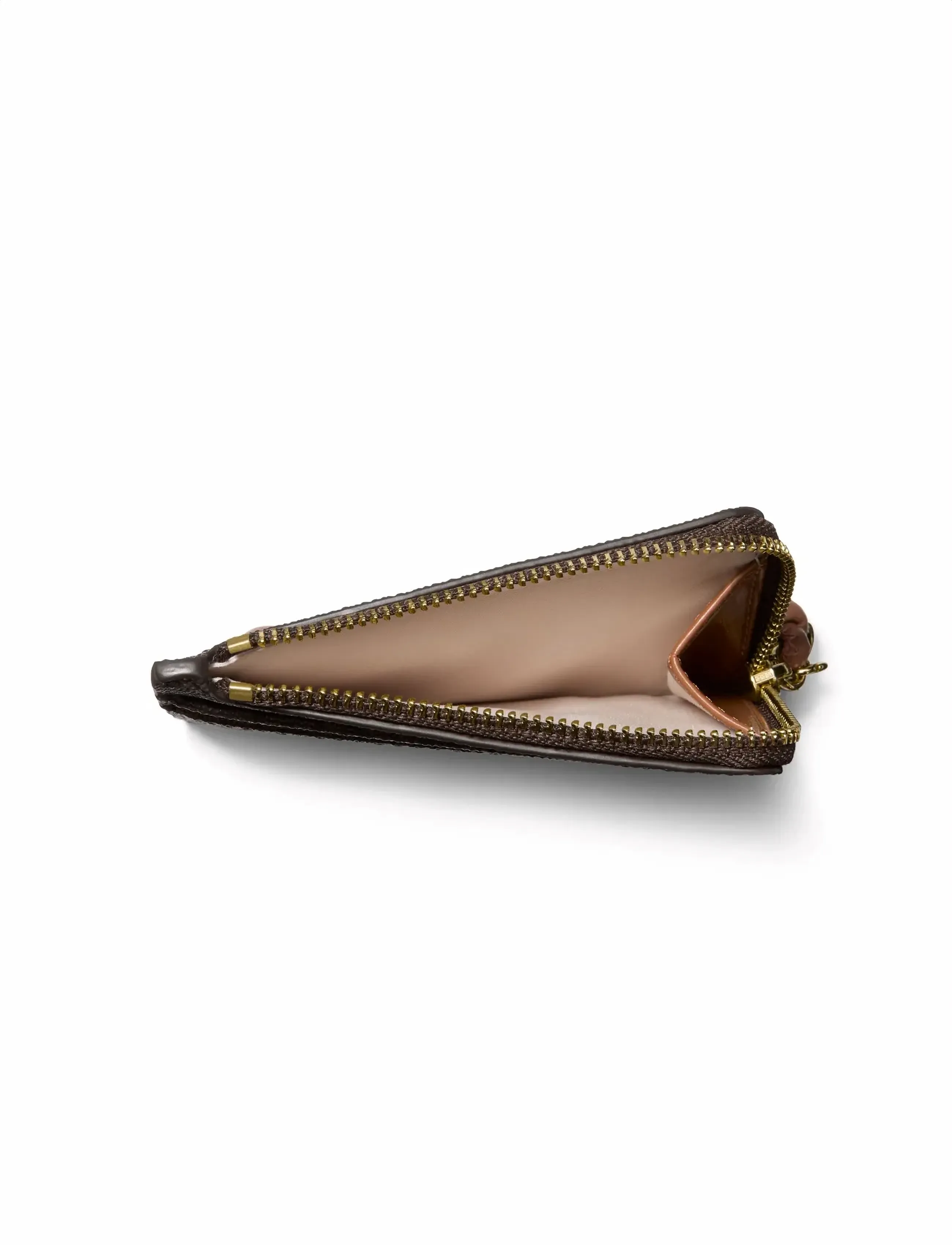 Michael Kors - SM CARD CASE WRISTLET - kartenetuis - brn/acorn - 2