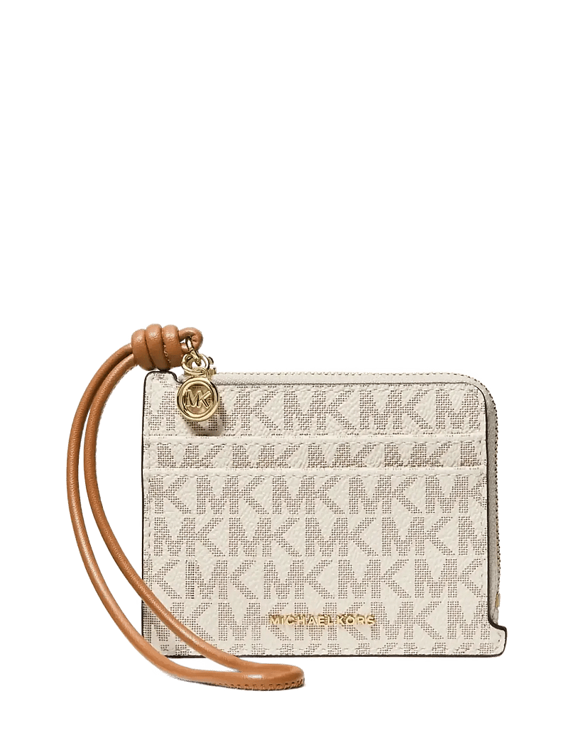 Michael Kors - SM CARD CASE WRISTLET - kartenetuis - vanilla/acrn - 0
