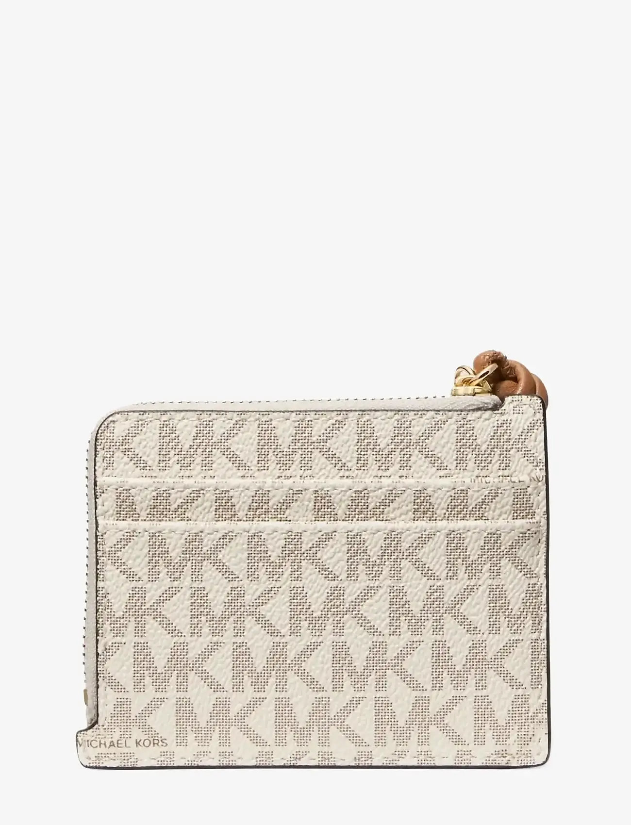 Michael Kors - SM CARD CASE WRISTLET - card holders - vanilla/acrn - 1