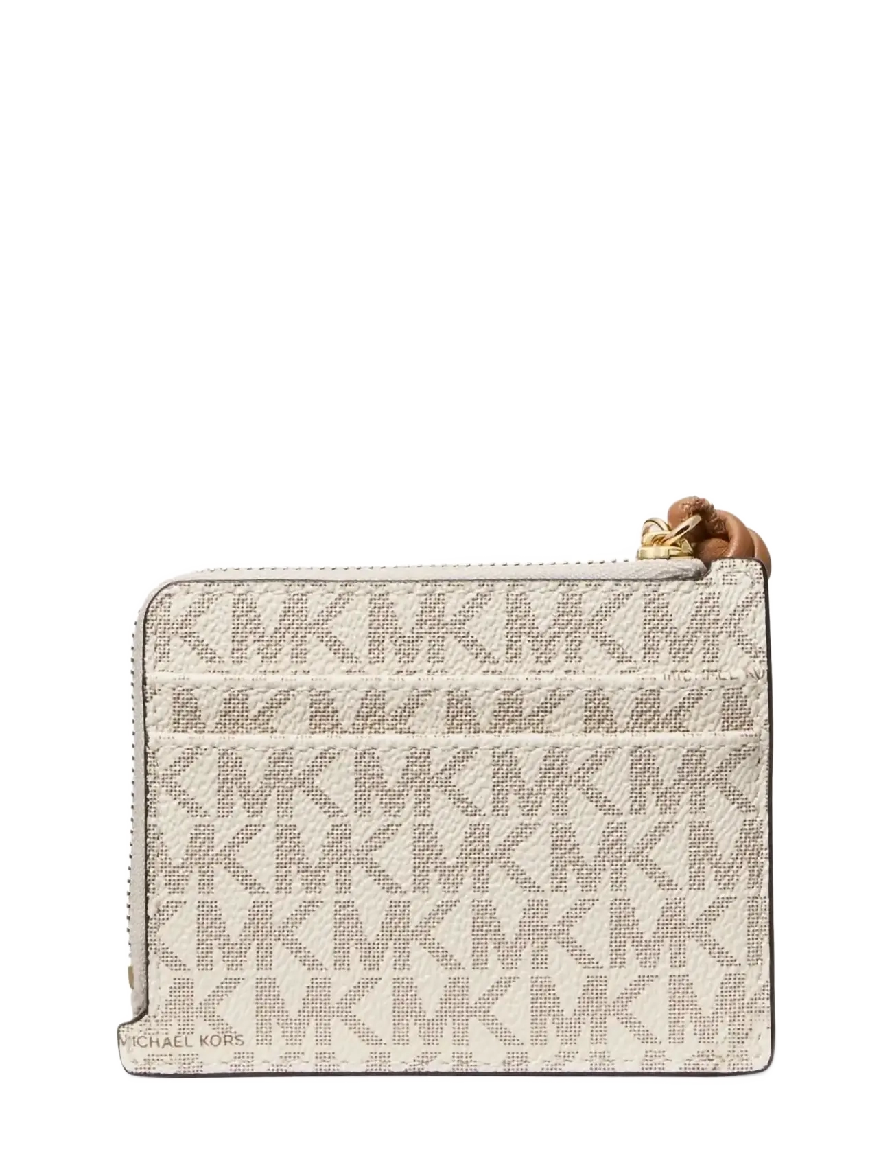 Michael Kors - SM CARD CASE WRISTLET - kortholdere - vanilla/acrn - 1