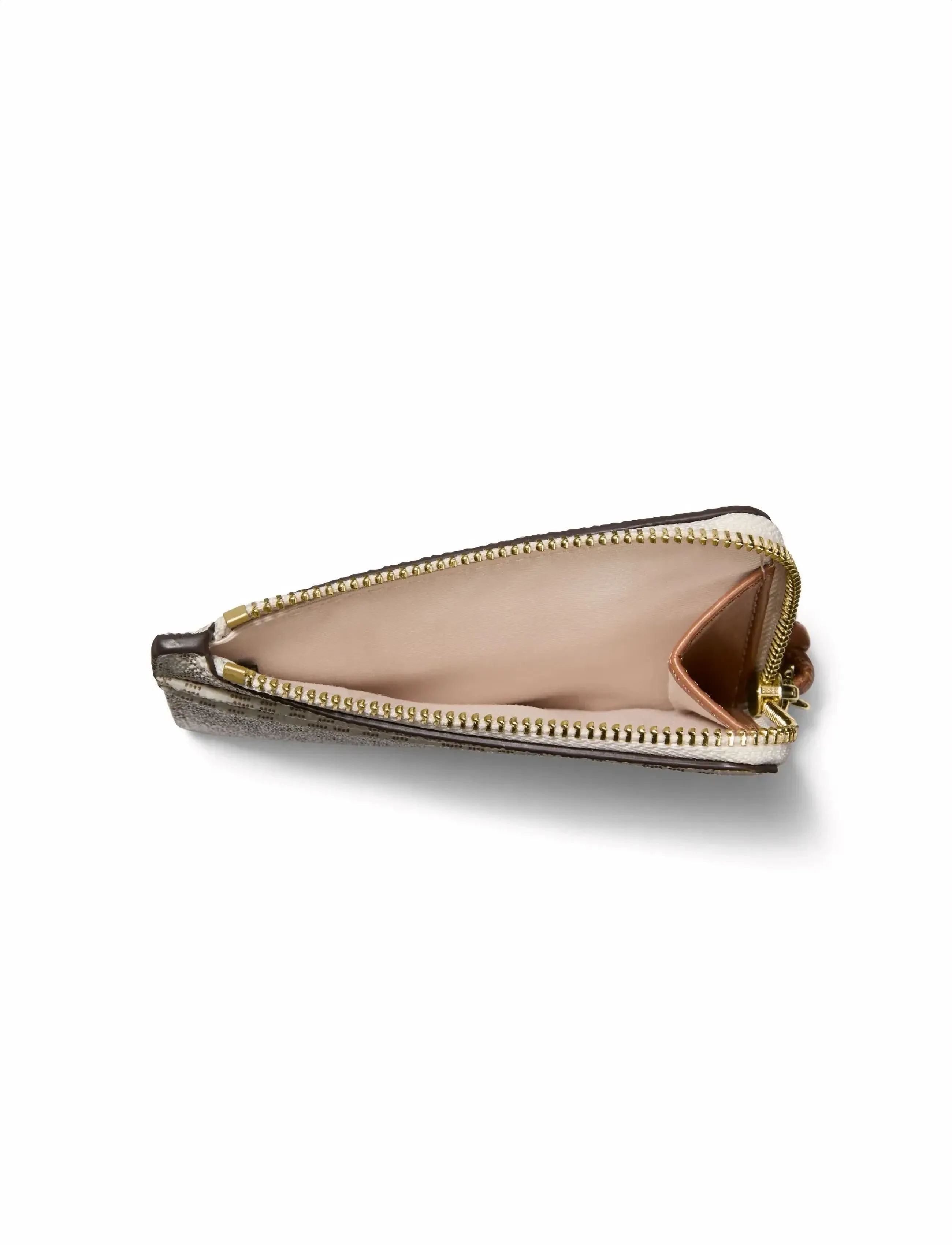 Michael Kors - SM CARD CASE WRISTLET - kortholdere - vanilla/acrn - 2