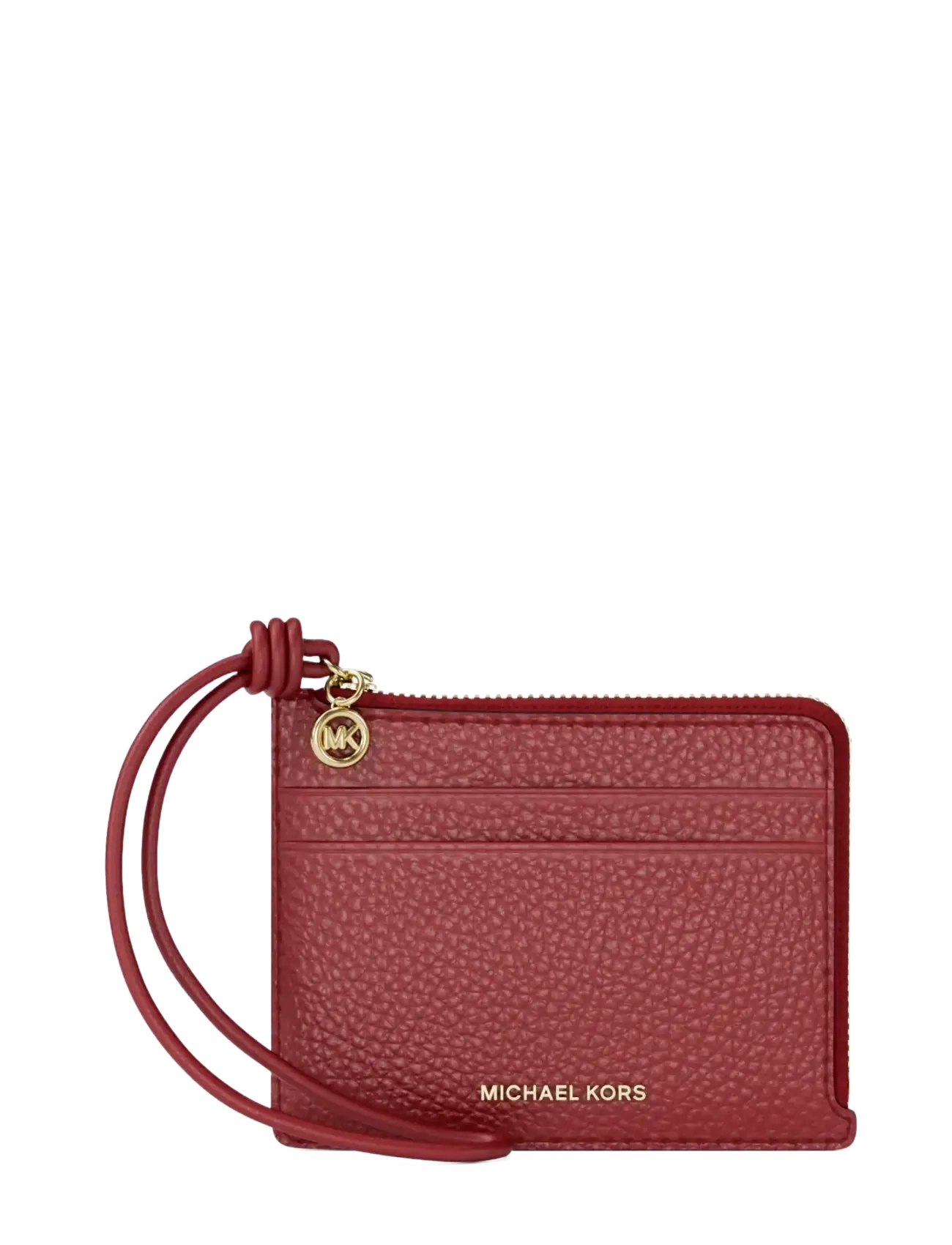 Michael Kors SM CARD CASE WRISTLET - Michael Kors - DEEP RED / burgundy