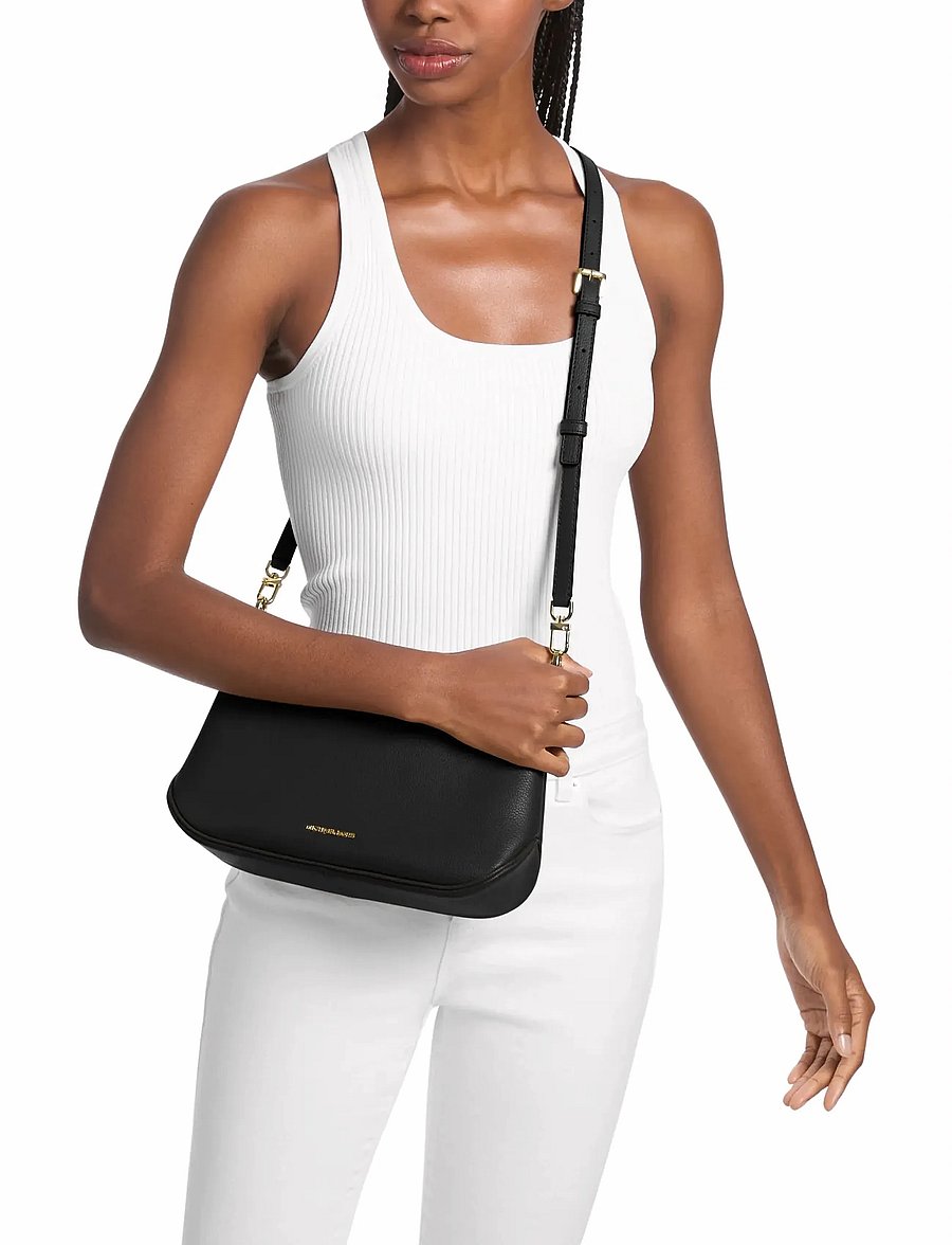 Michael Kors - MD CONV POUCHETTE XBODY - ferming - black - 0