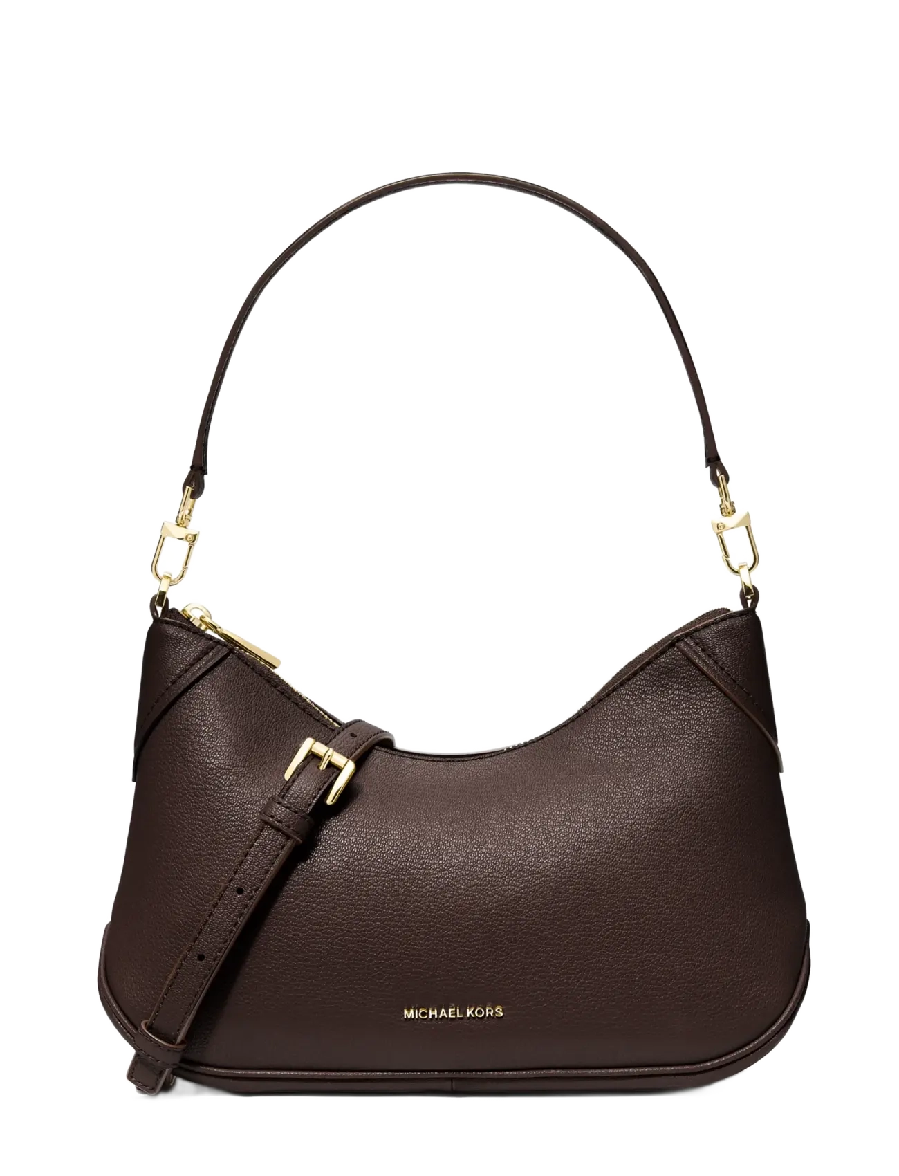 Michael Kors MD CONV POUCHETTE XBODY - Axelremsväskor - CHOCOLATE / brown