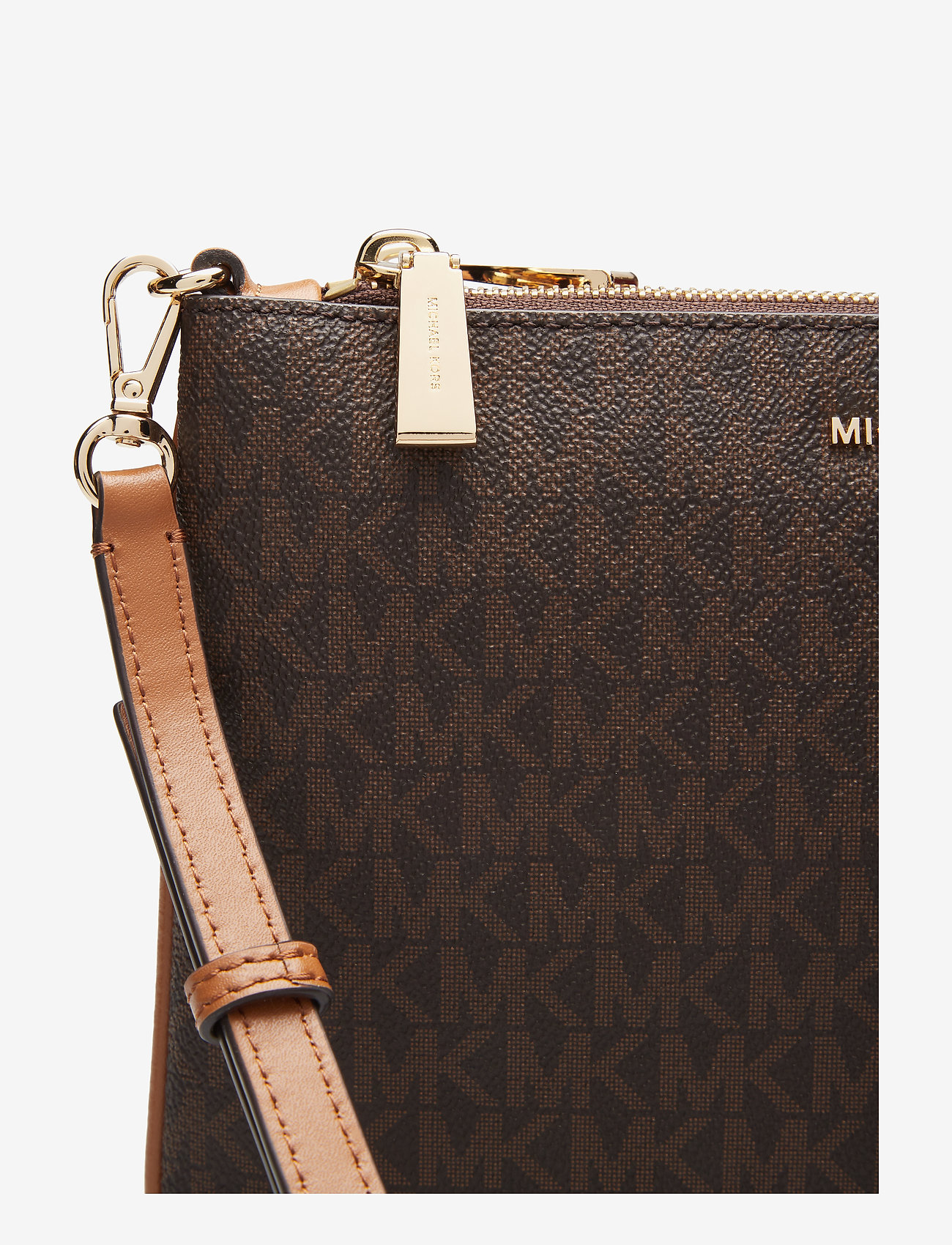 Michael Kors - LG DBL POUCH XBODY - brown - 3