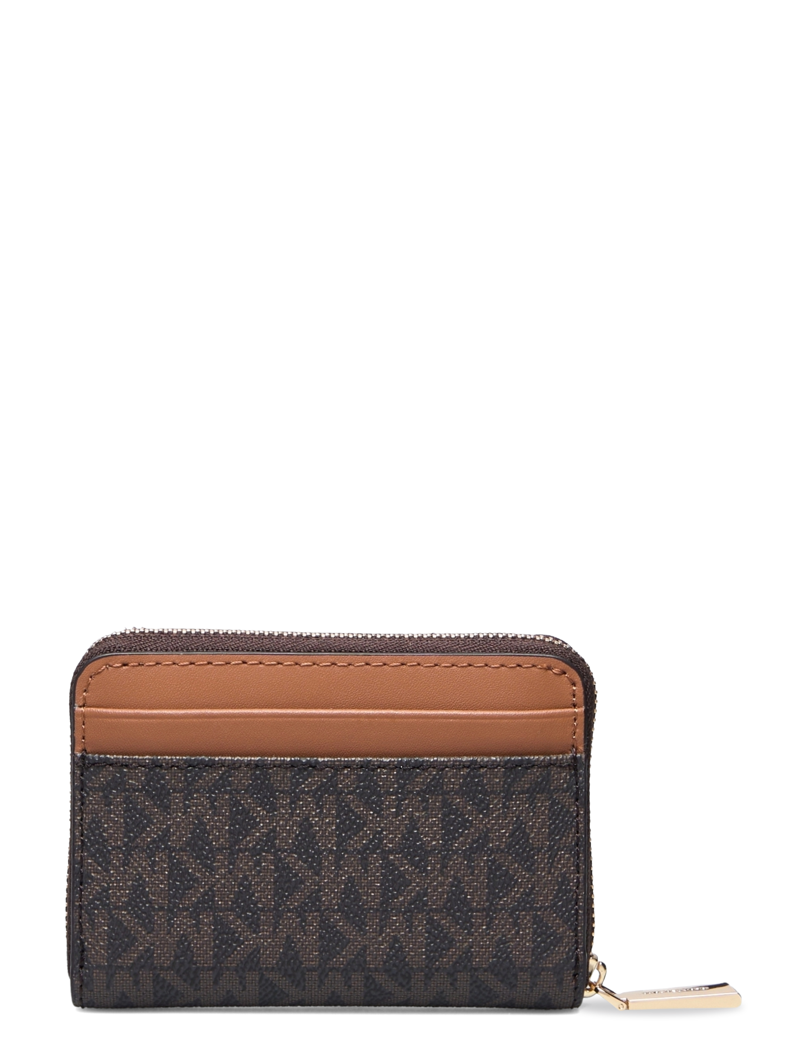 Michael Kors - SM ZA COIN CARD CASE - brn/acorn - 1