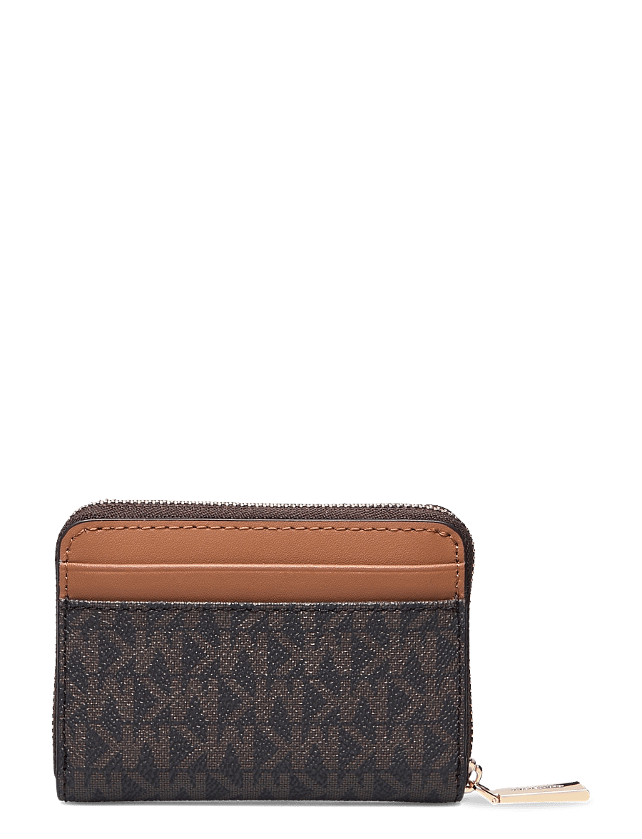 Michael Kors - SM ZA COIN CARD CASE - brn/acorn - 1