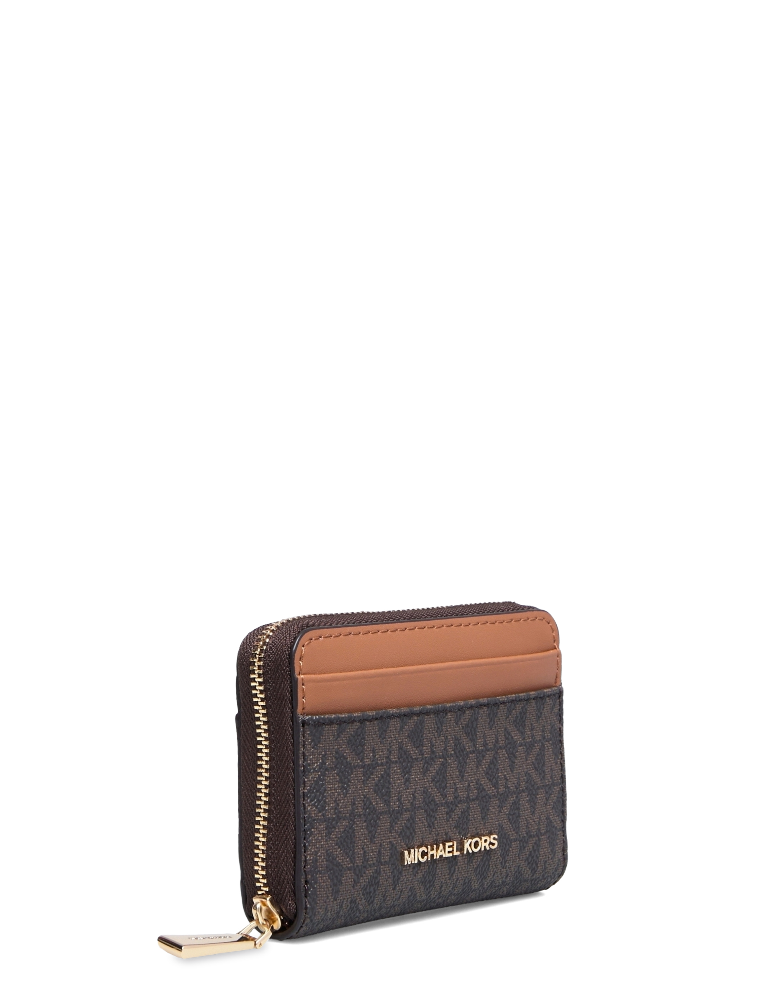 Michael Kors - SM ZA COIN CARD CASE - brn/acorn - 2