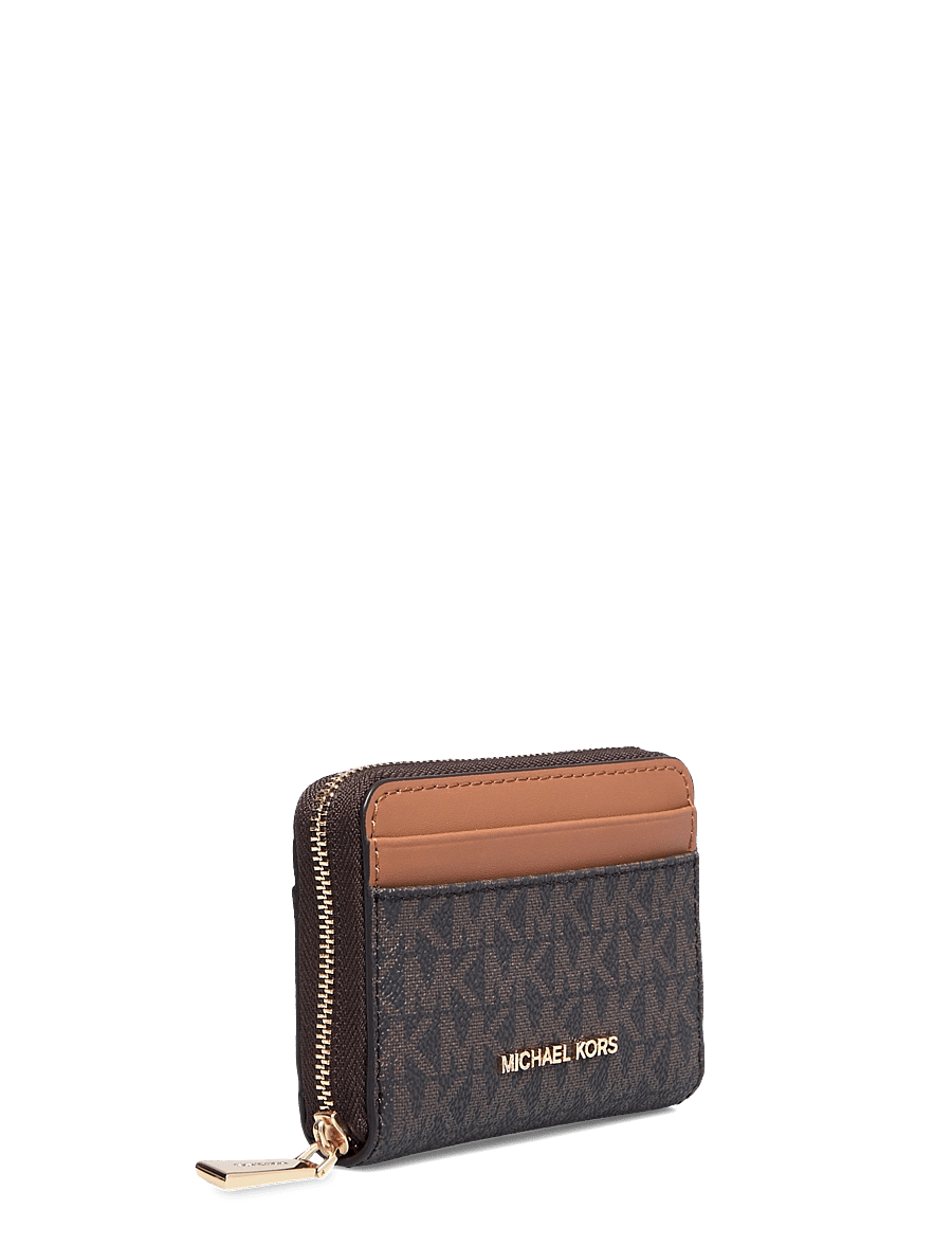 Michael Kors - SM ZA COIN CARD CASE - brn/acorn - 2