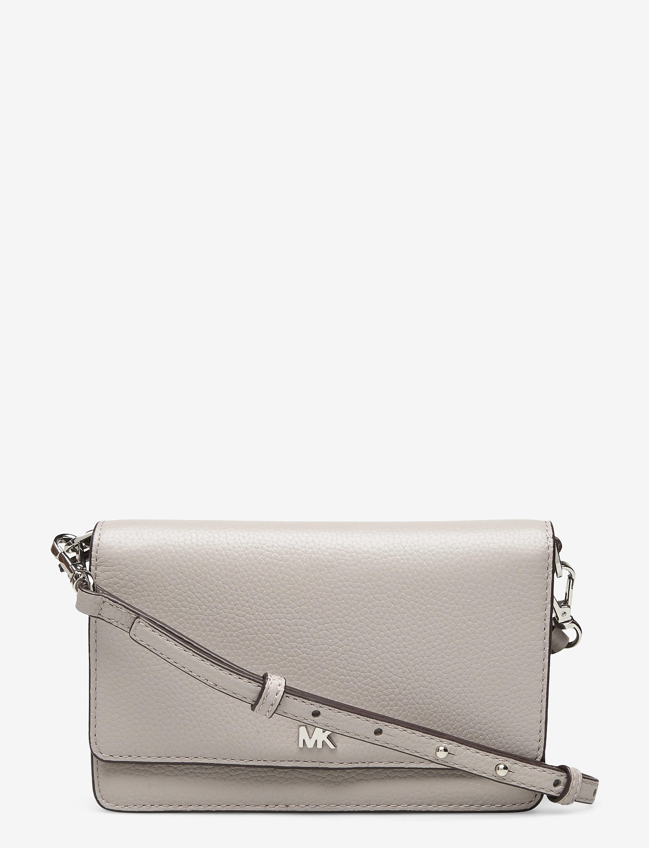 Michael Kors - PHONE CROSSBODY - pearl grey - 0