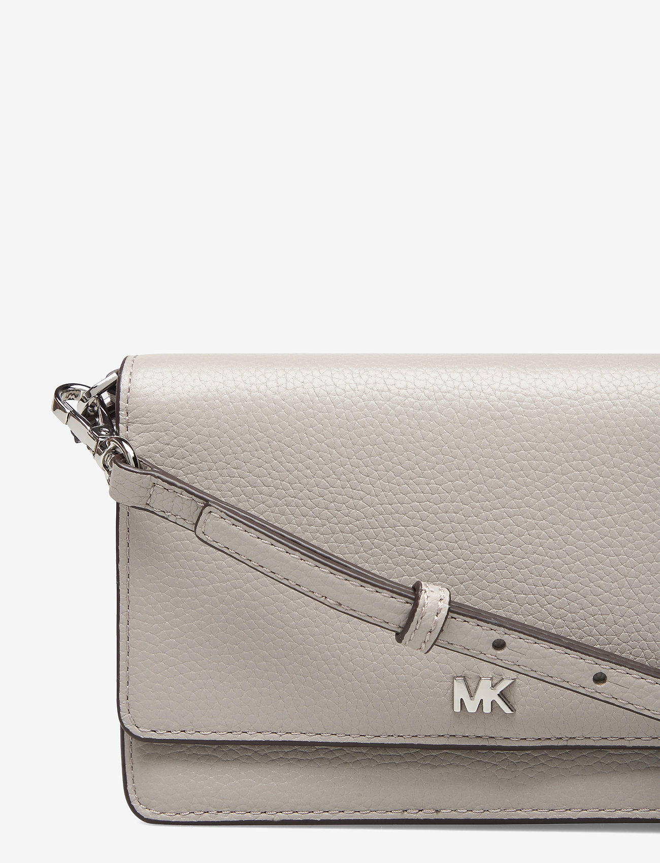 Michael Kors - PHONE CROSSBODY - pearl grey - 3