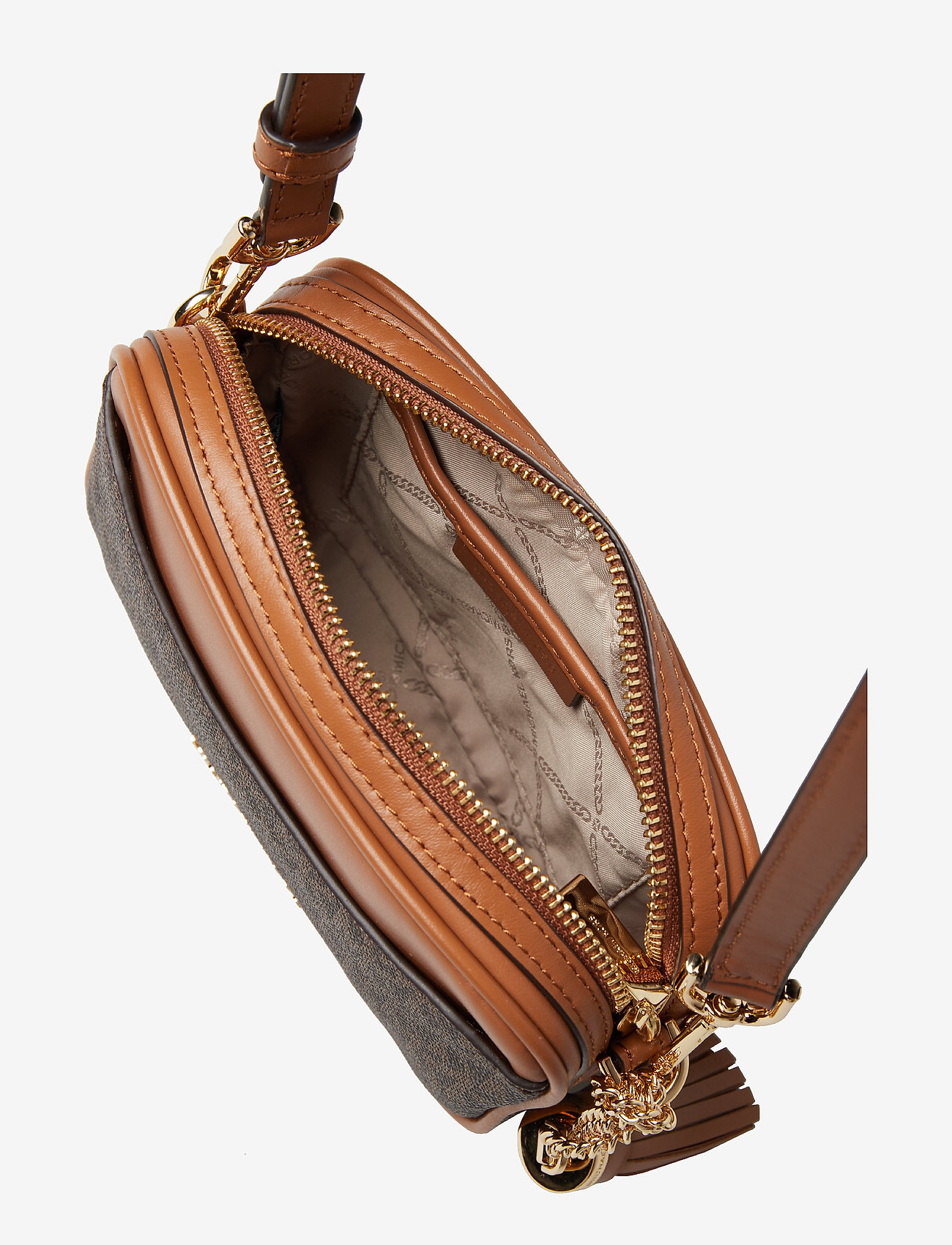 Michael Kors - SM CMRA BLTBAG XBODY - brn/acorn - 4