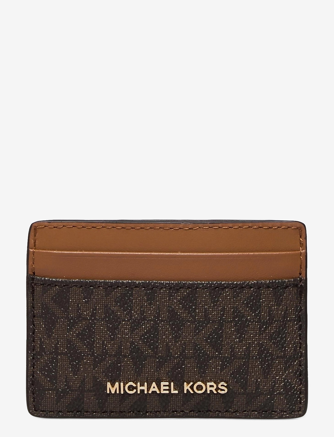 Michael kors card holder top gold