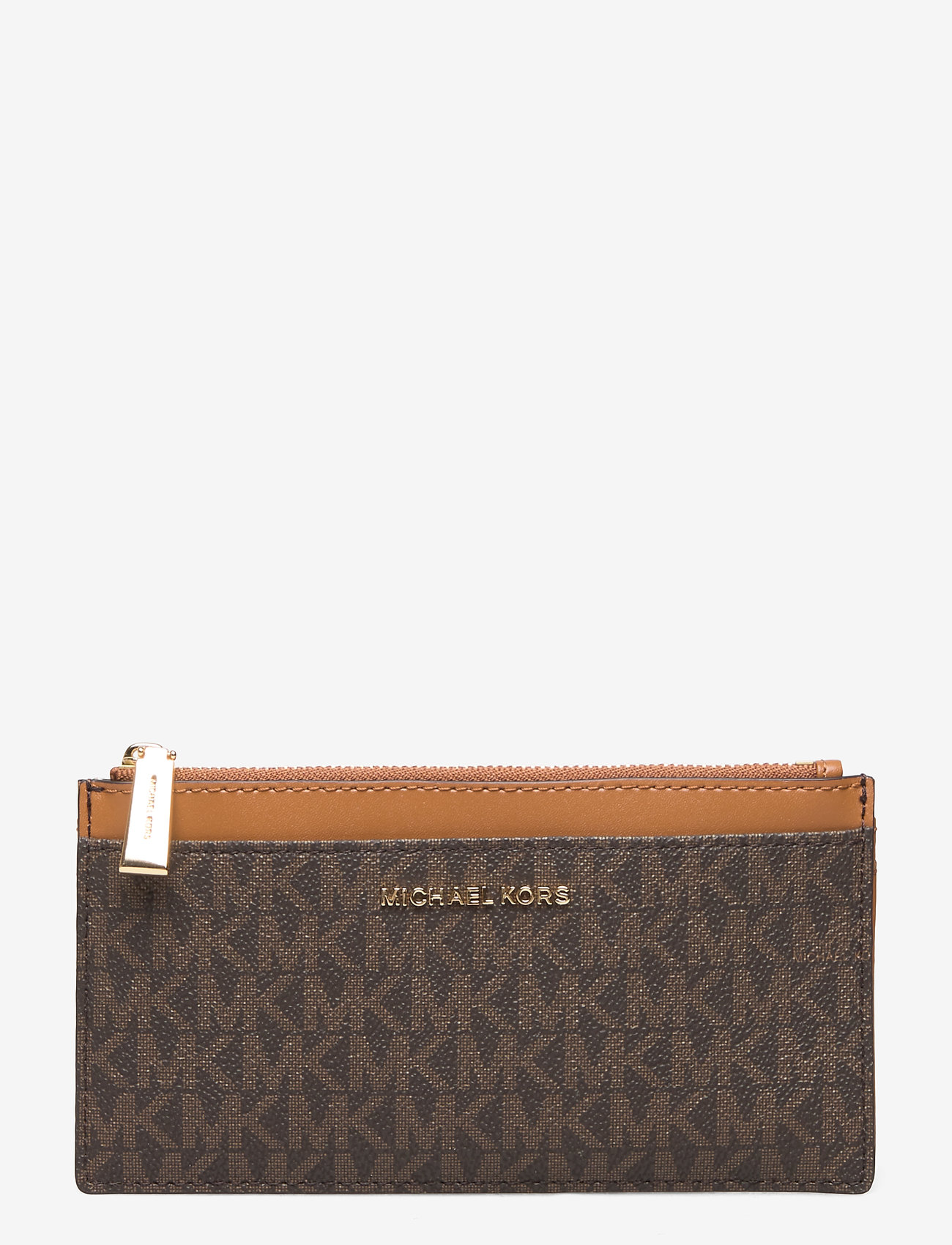 Michael Kors - LG SLIM CARD CASE - brn/acorn - 0