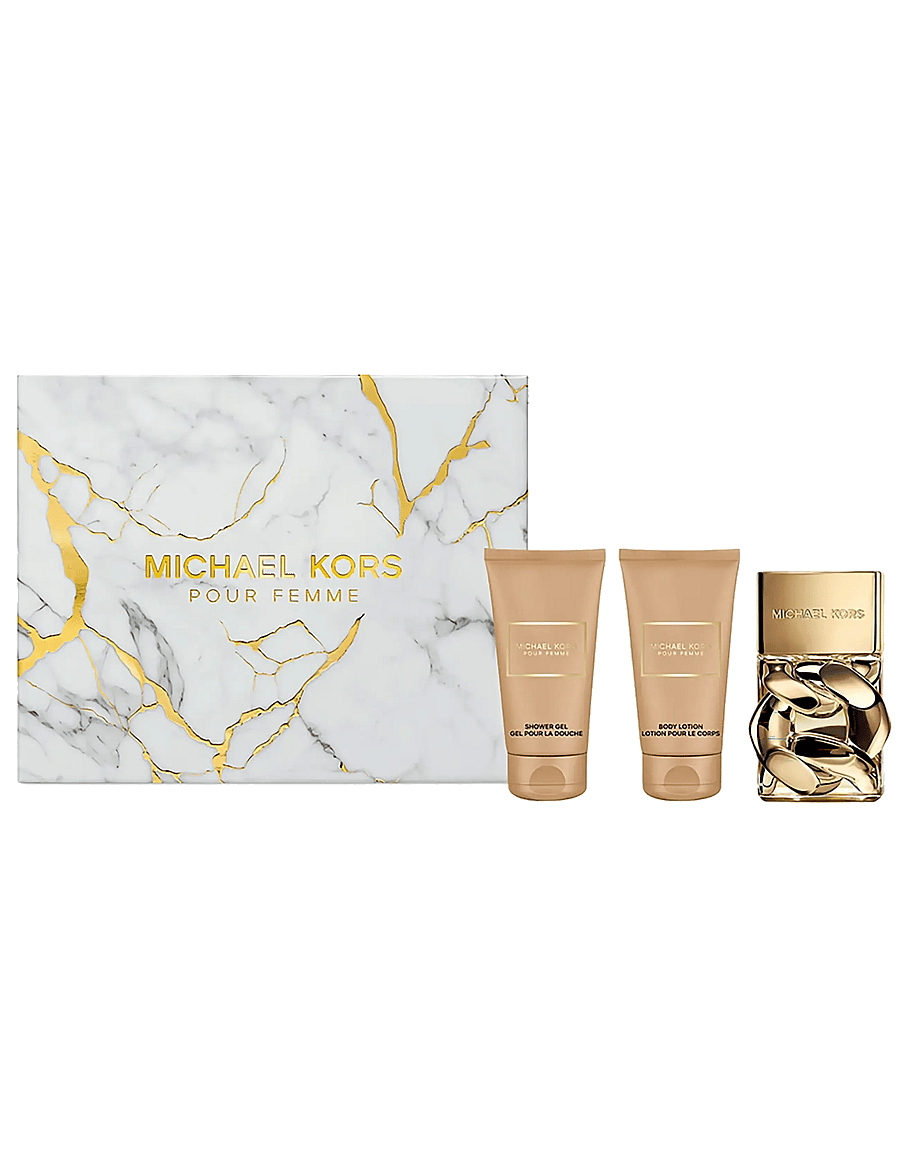Michael Kors Fragrance - Gift Set Pour Femme EdP + Shower Gel + Body Lotion - dušigeelid ja õlid - clear - 0