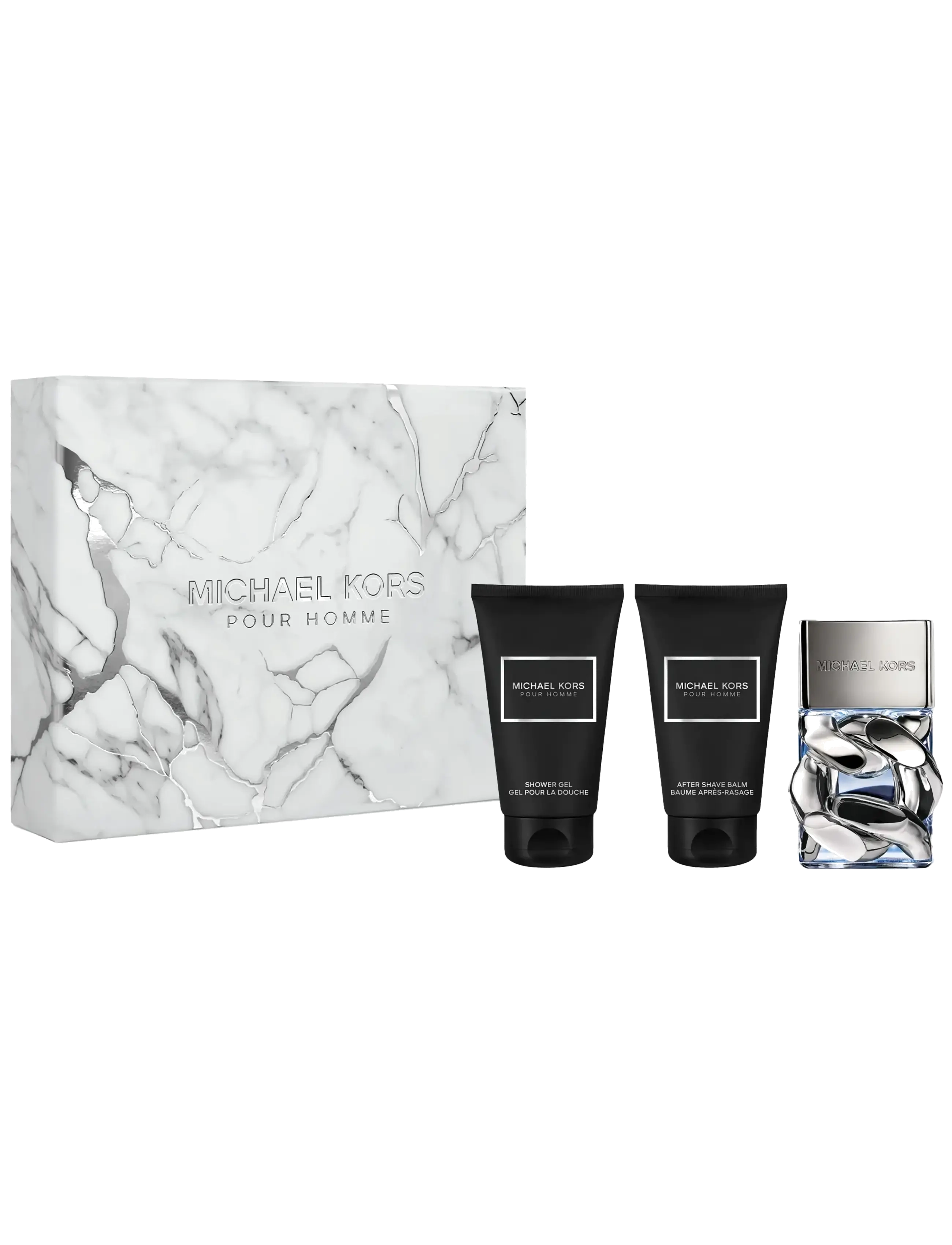 Michael Kors Fragrance Gift Set Pour Homme Edp + Shower Gel + After Shave Balm, Badekar og bruser, Nude, Str: 150 ML
