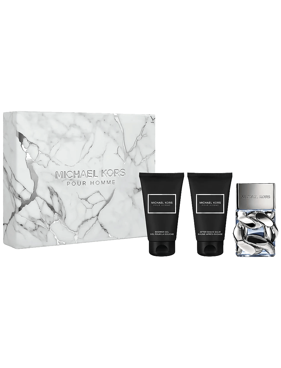 Michael Kors Fragrance - Gift Set Pour Homme EdP + Shower Gel + After Shave Balm - giftset - clear - 0