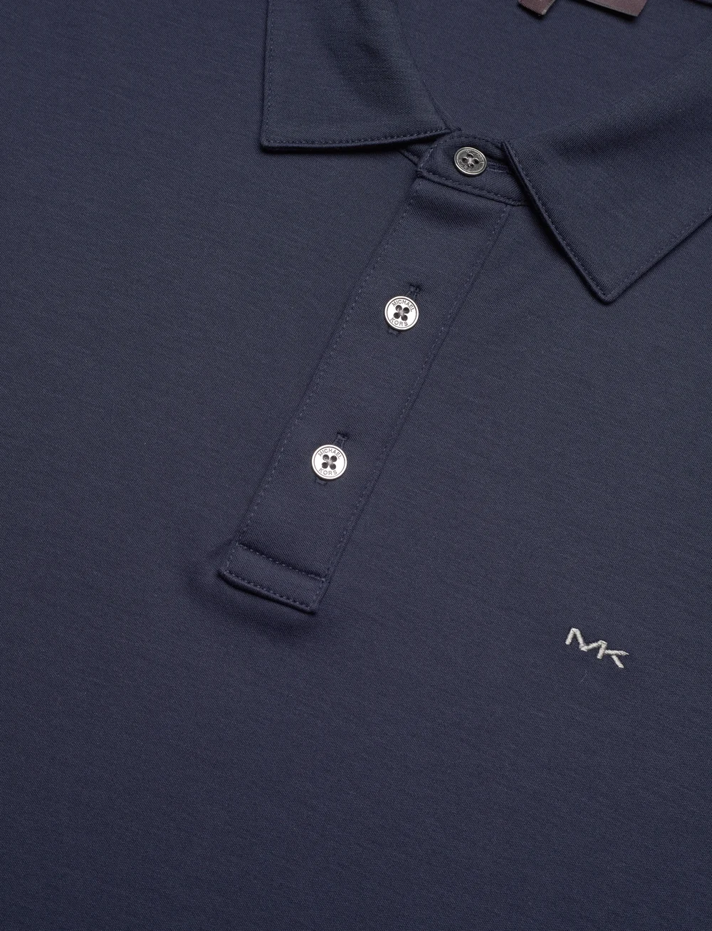 Michael Kors - SLEEK MK POLO - kortärmade pikéer - midnight - 2