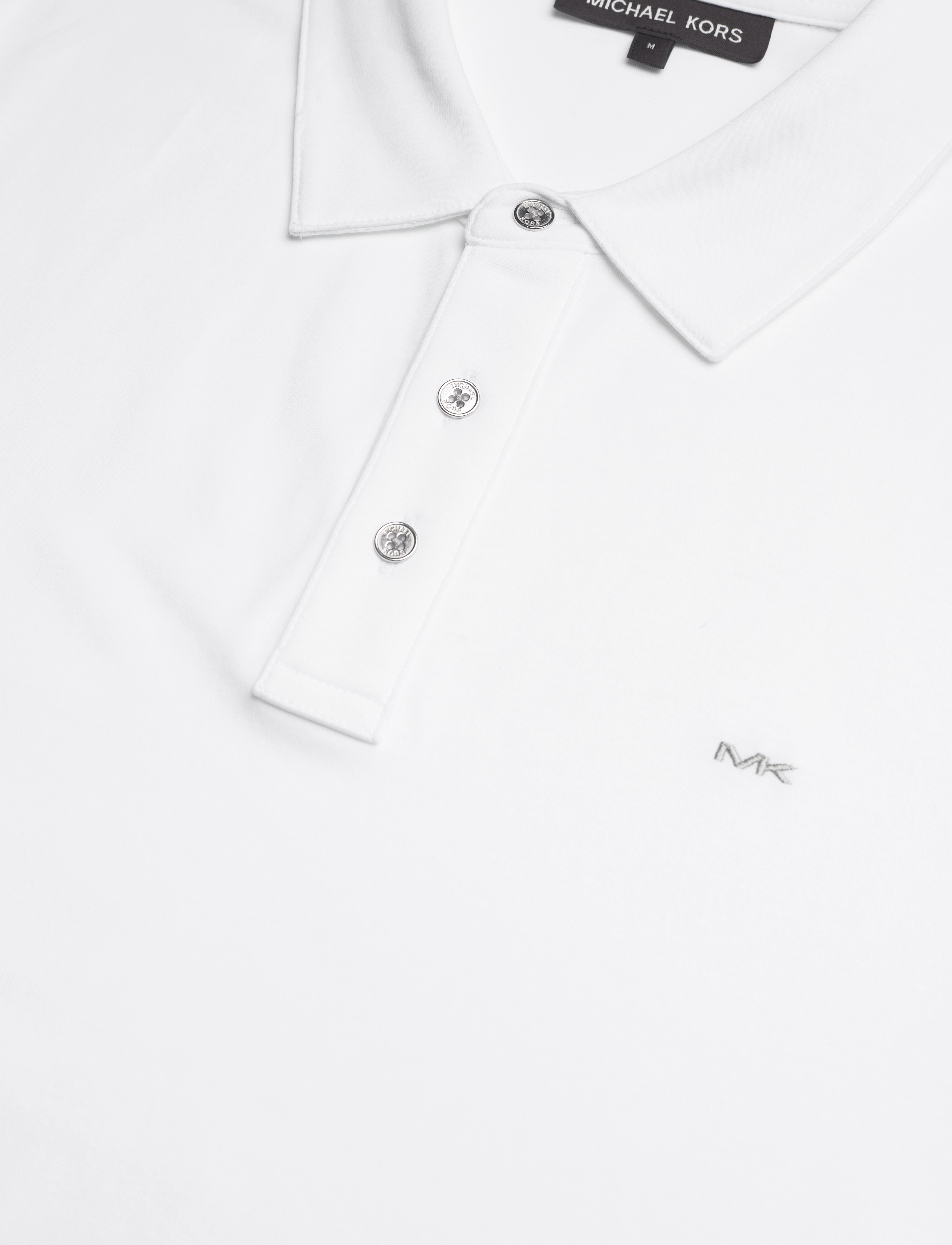 Michael Kors - SLEEK MK POLO - white - 2