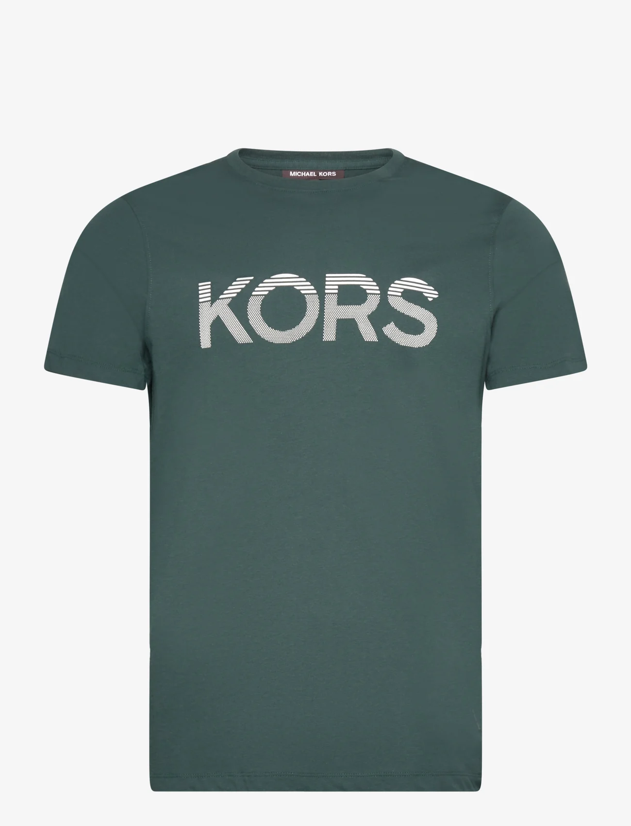 Michael Kors - TIPPED KORS TEE - kortärmade t-shirts - jade - 0